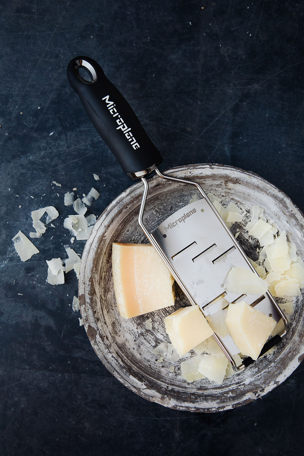 Microplane Gourmet Reibe Große Raspel schwarz