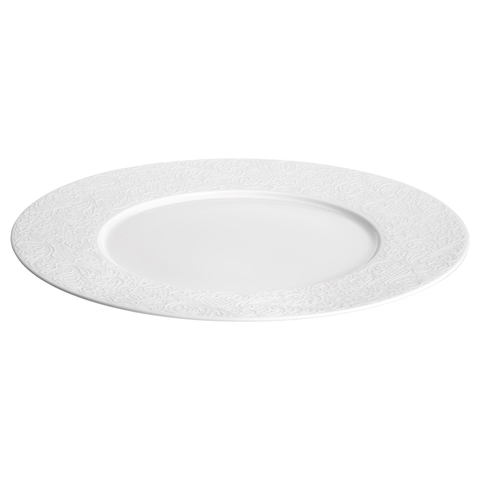 Guy Degrenne Collection L Couture Platzteller 32cm weiß