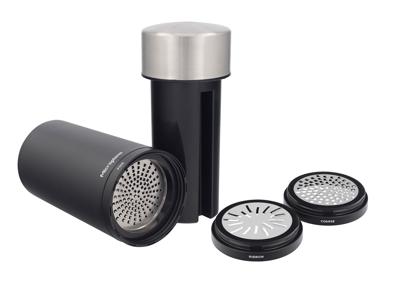 Microplane Specialty Universalmühle Schwarz & Edelstahl