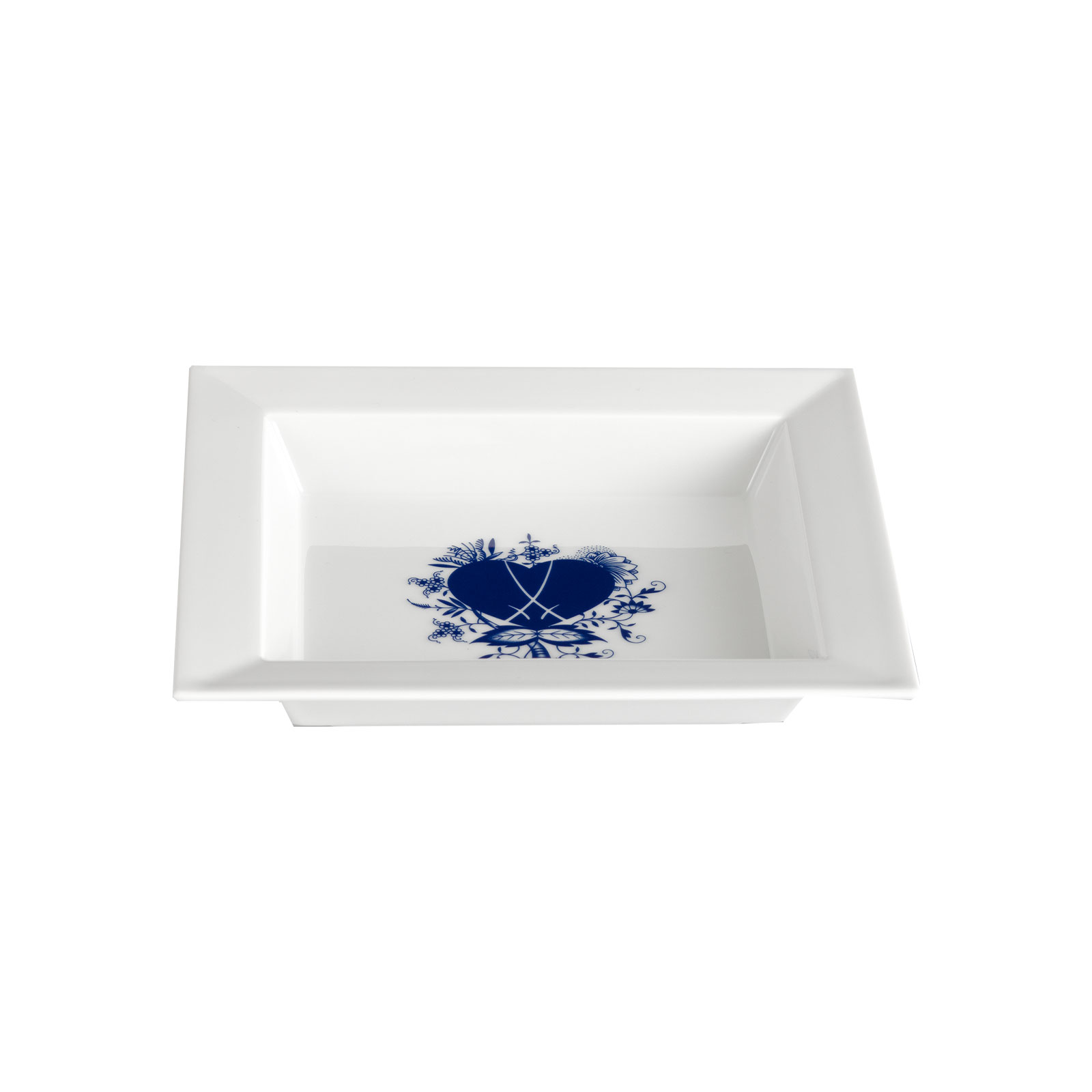 Meissen Blue Passion Vide-Poche groß 21x18,5cm