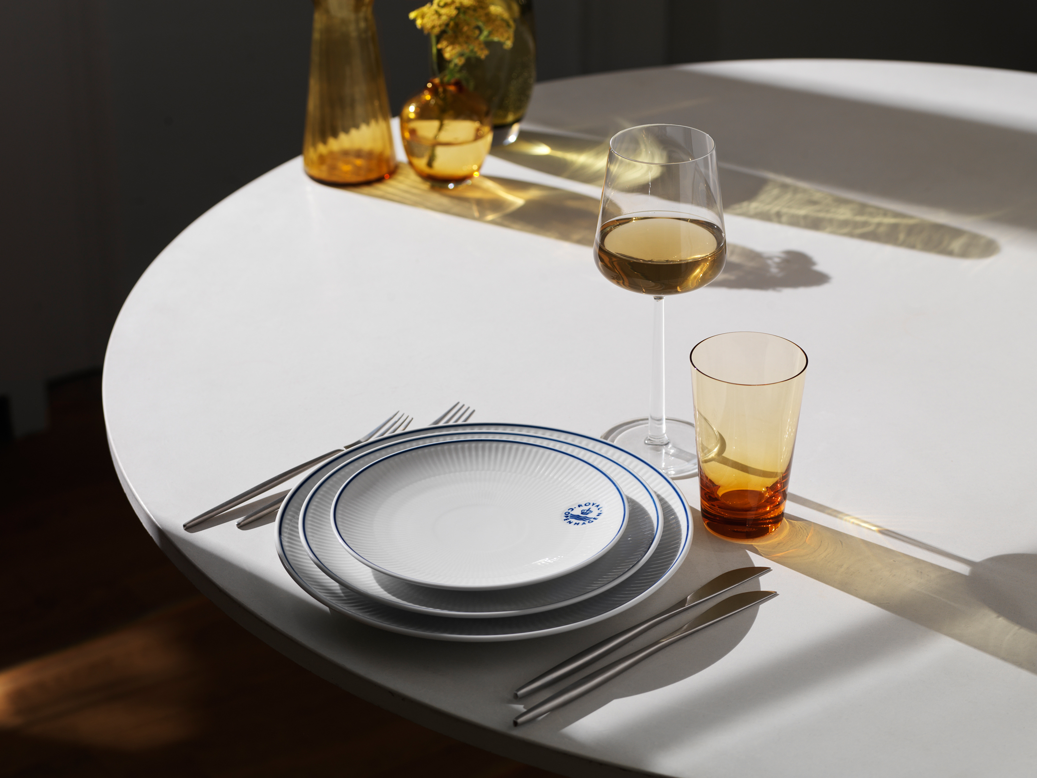 Royal Copenhagen Blueline Speiseteller 27cm Coupe