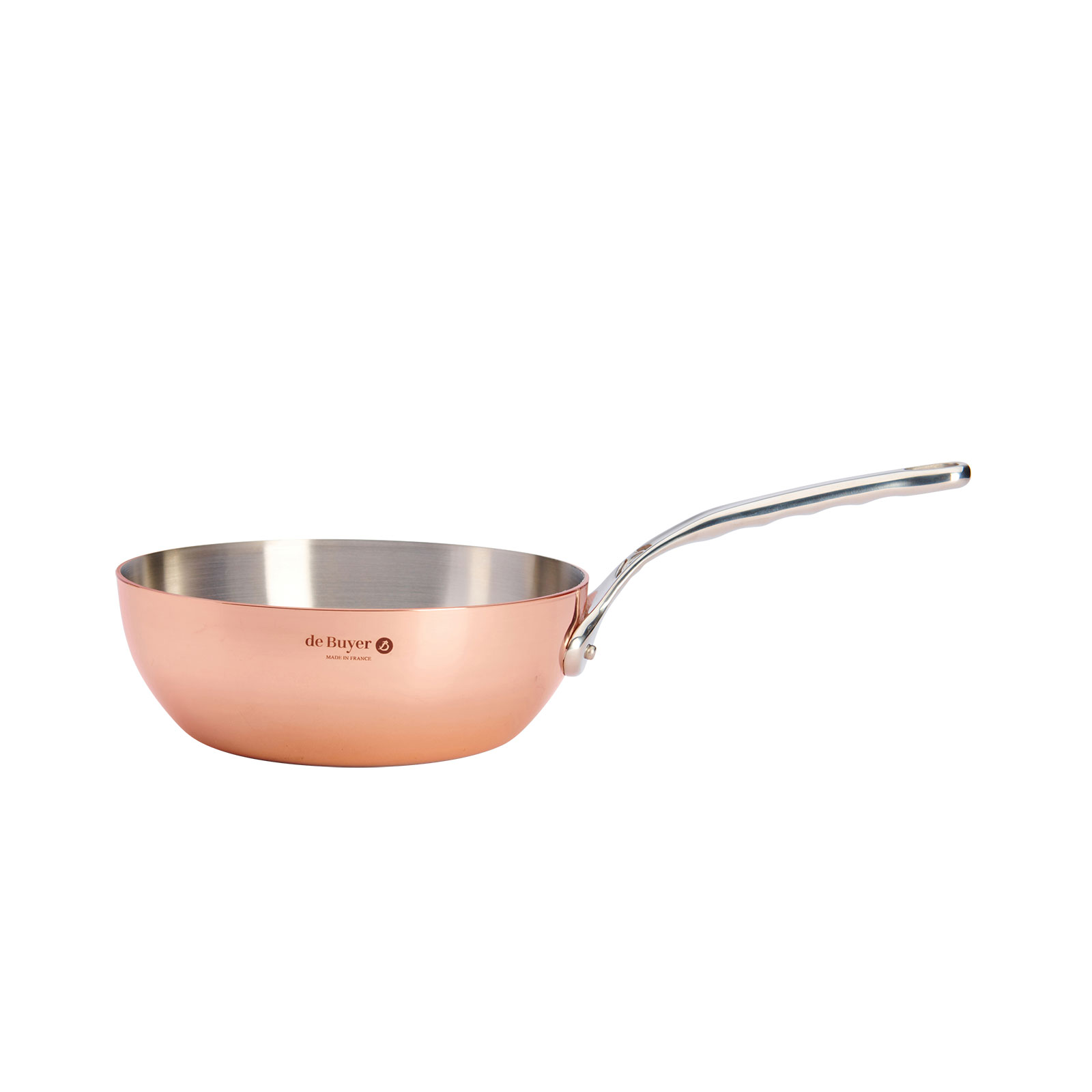 de Buyer Prima Matera Kupfer Sauteuse konisch 20cm