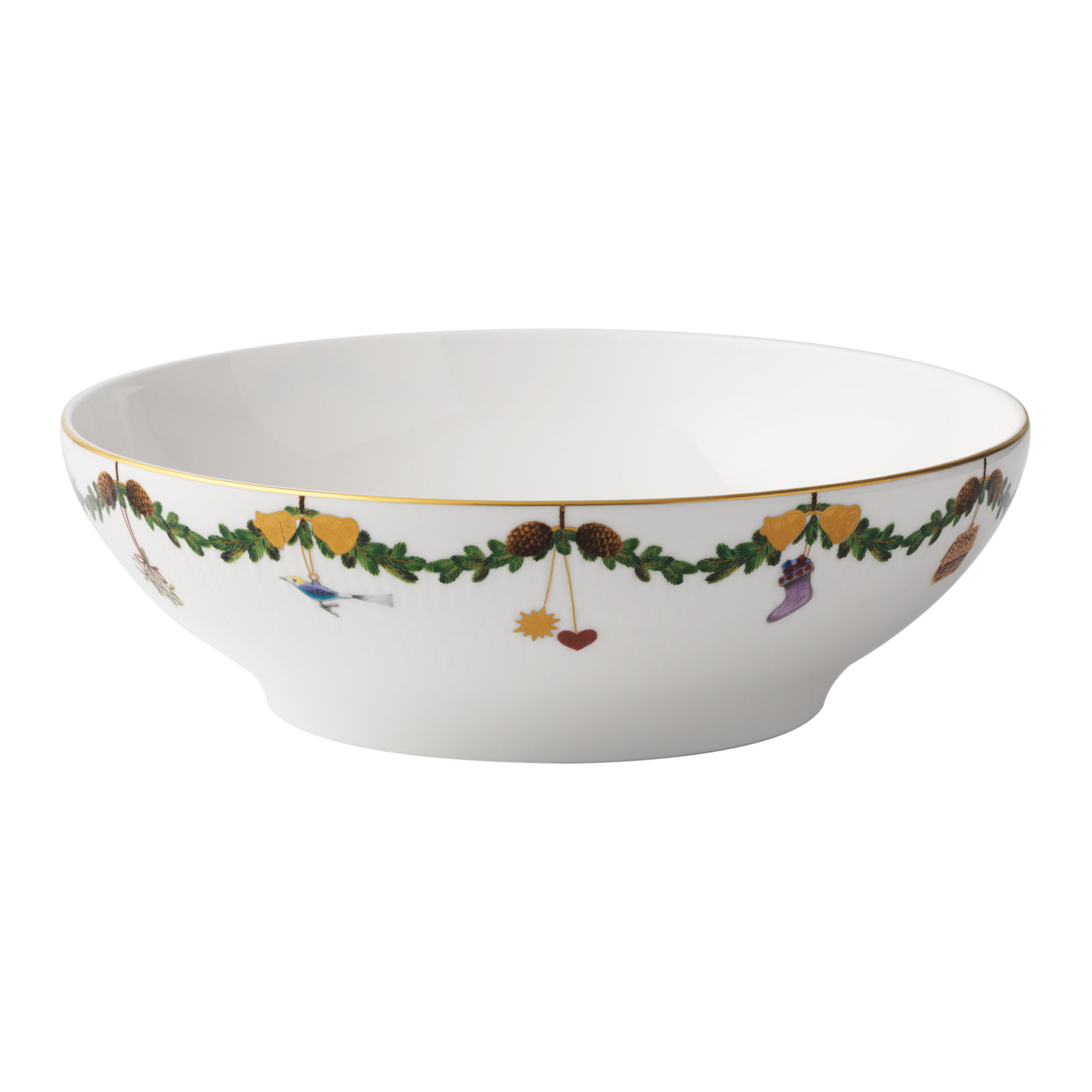 Royal Copenhagen Star Fluted Christmas Schüssel 26,5cm