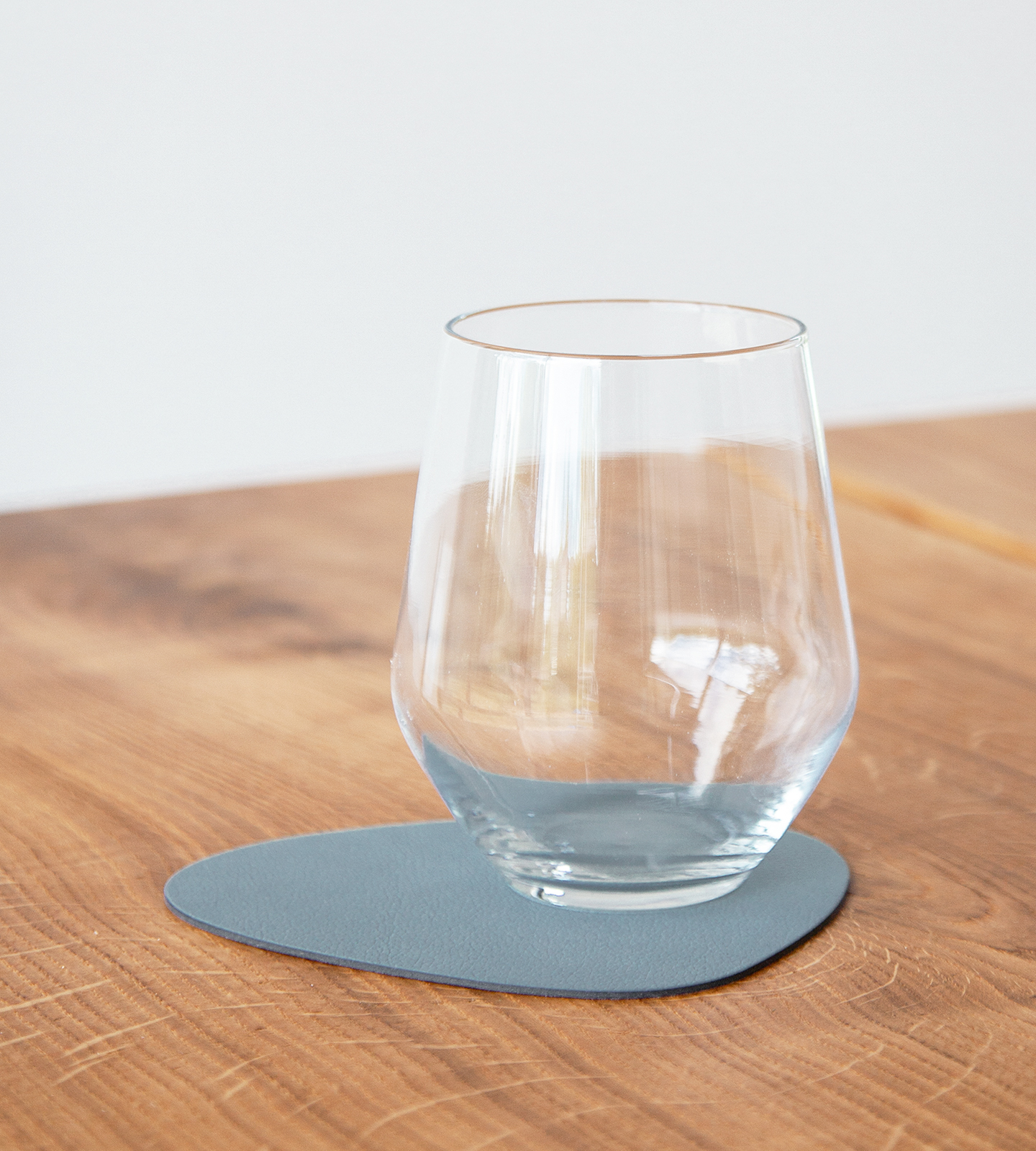 Lind DNA Dänemark Glasuntersetzer Curve 11x13cm Nupo hellblau