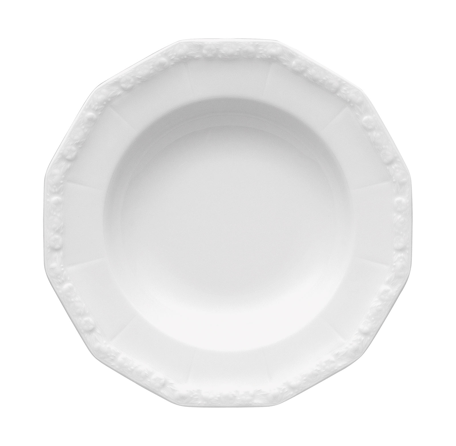 Maria weiß Suppenteller 23cm