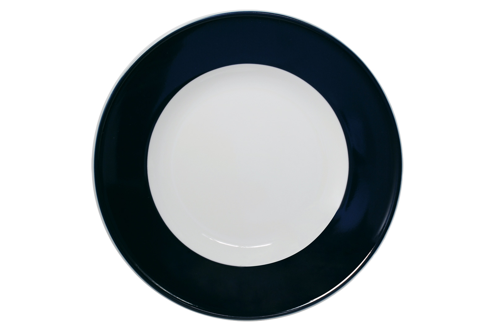 Dibbern Solid Color marine Frühstücksteller 21cm mit Fahne