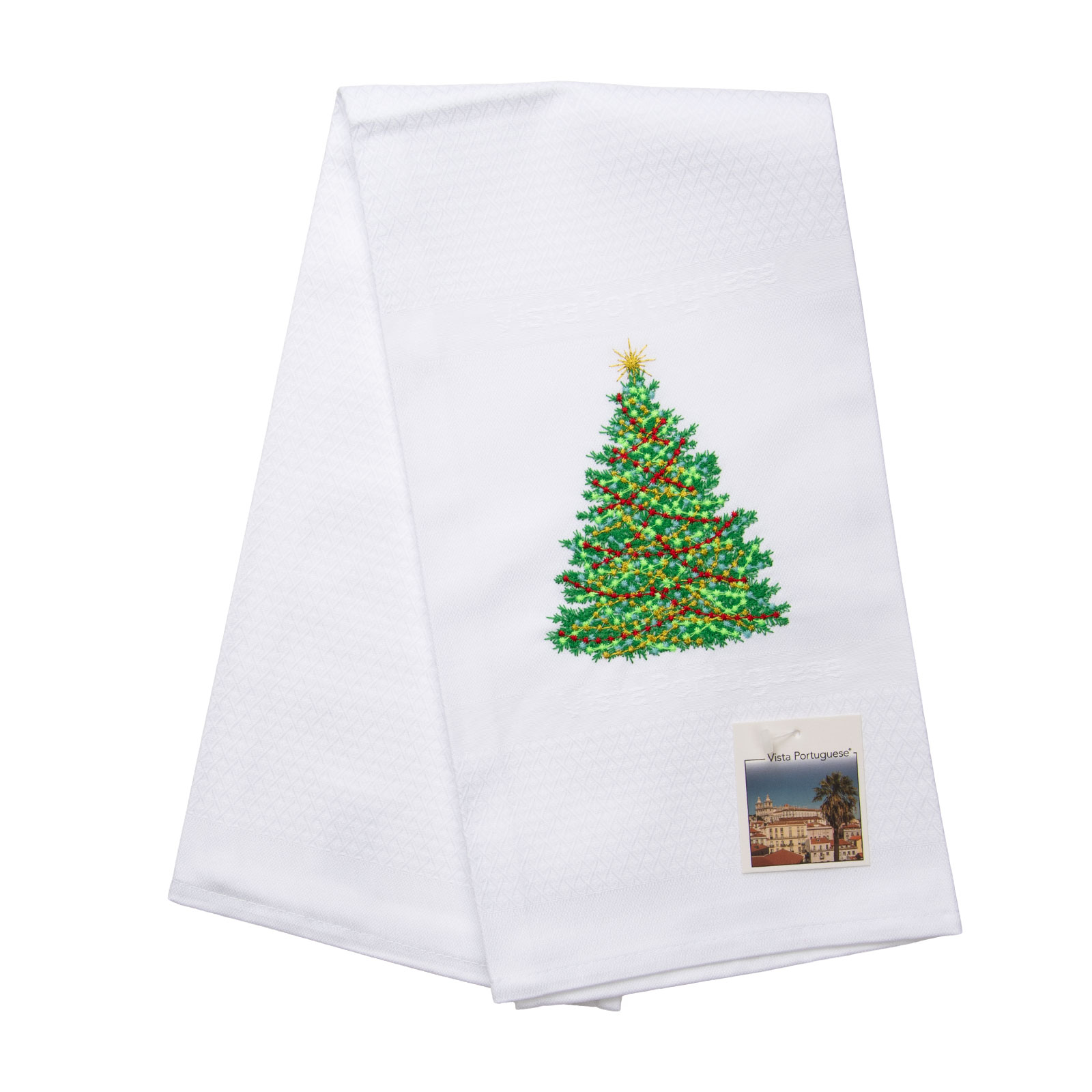 Vista Portuguese Geschirrtuch Christmas Tree 50x70cm