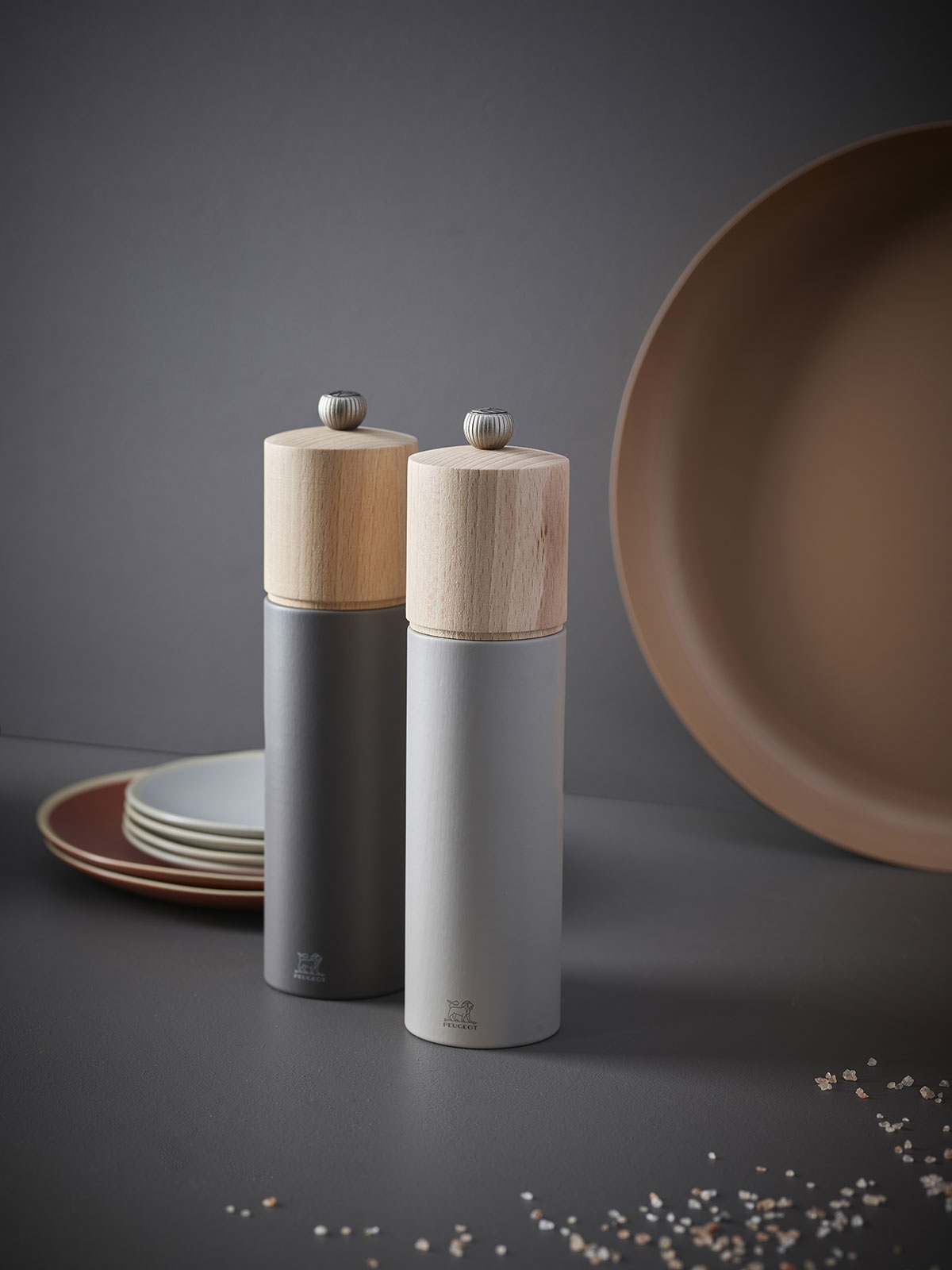 Peugeot Boreal Pfeffermühle Buche 21cm felsgrau