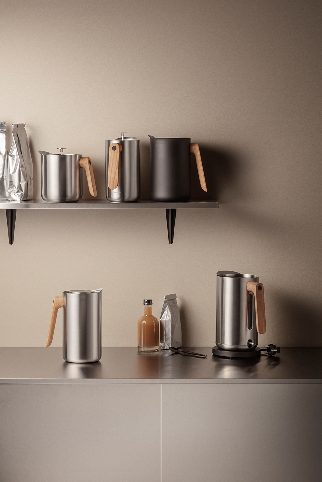 Eva Solo Nordic kitchen Wasserkocher 1,50ltr. Edelstahl