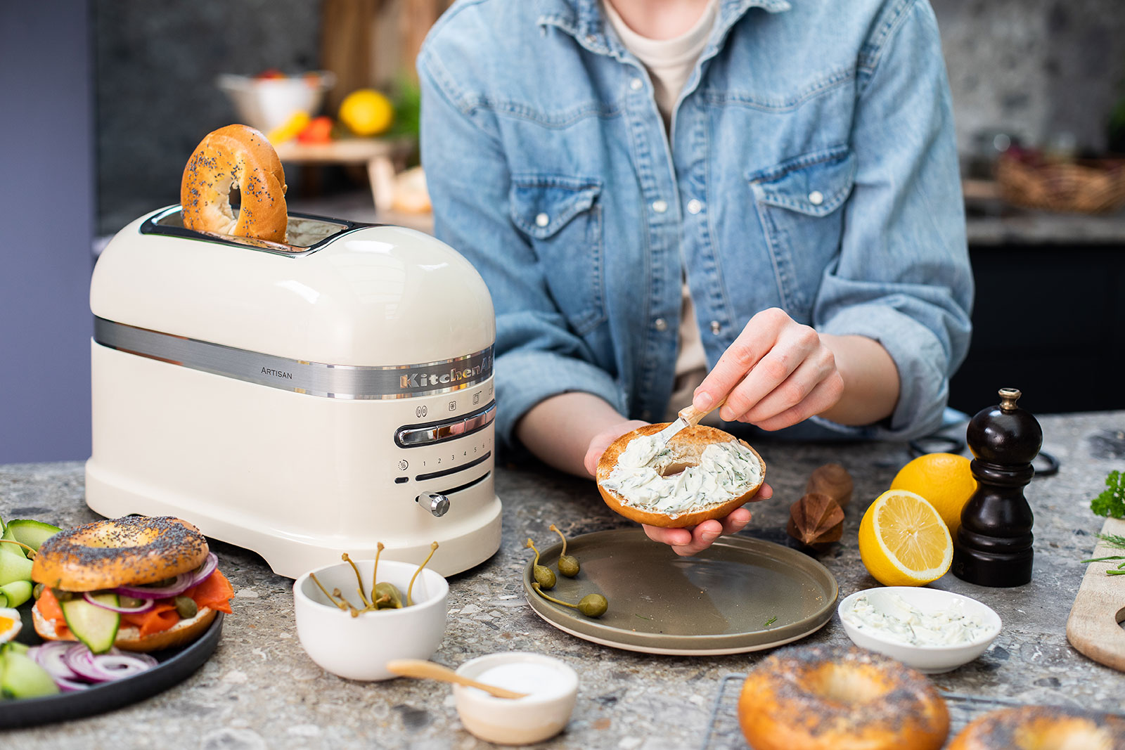 KitchenAid Artisan Toaster 2-Scheiben crème