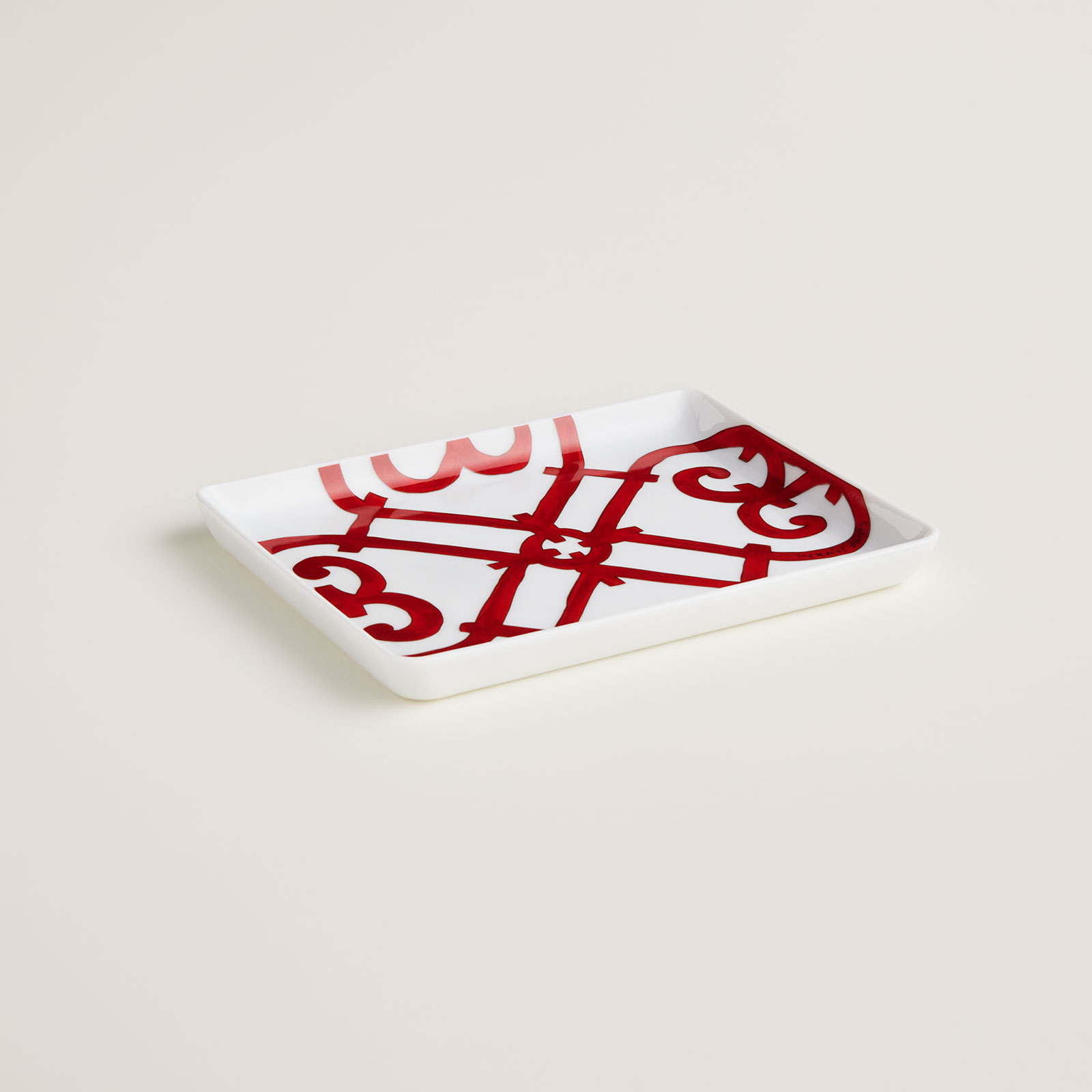 HERMÈS Paris Balcon du Guadalquivir Sushi Platte 16x12cm
