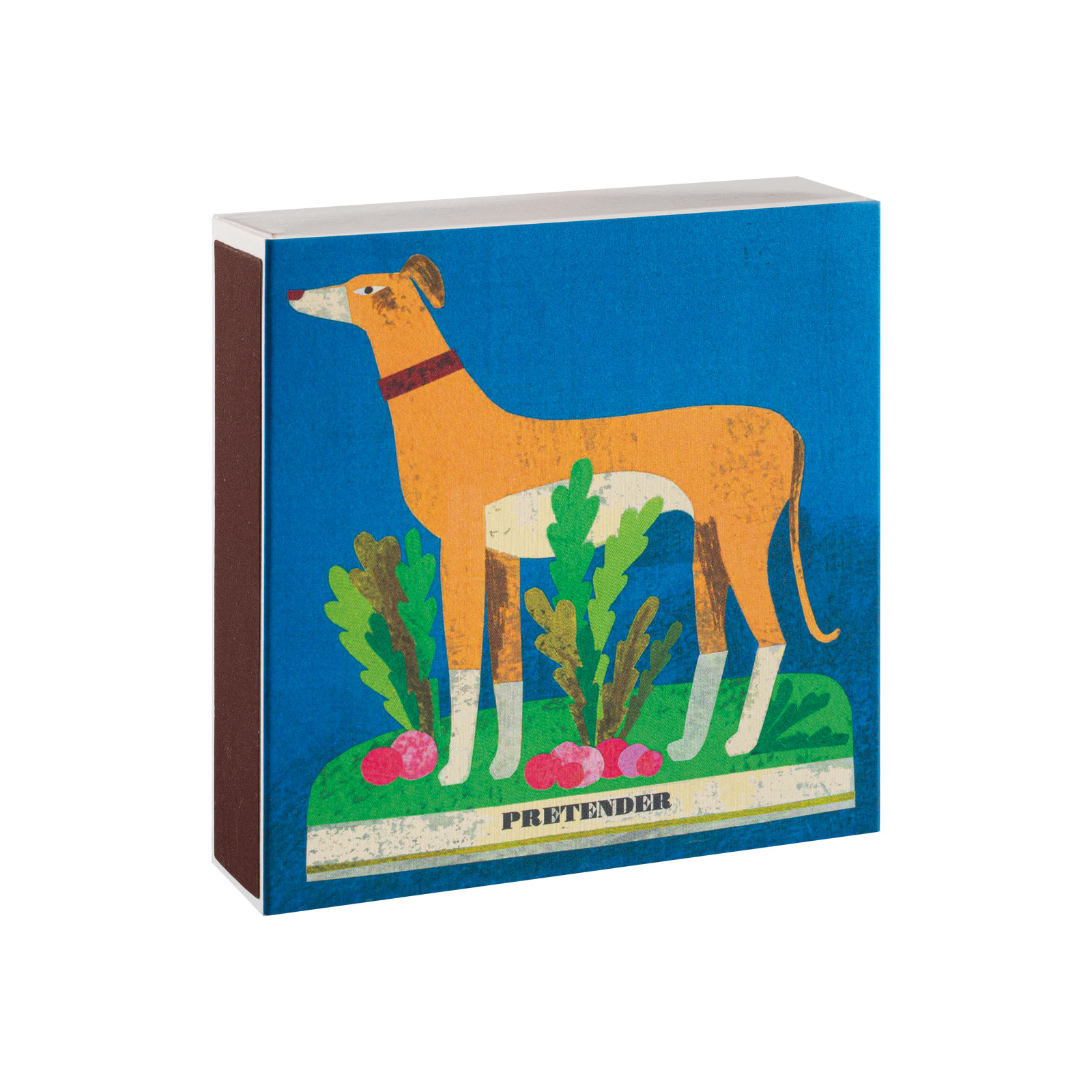 Schrägprofil der Streichhölzer Whippet and Radishes von Archivist.