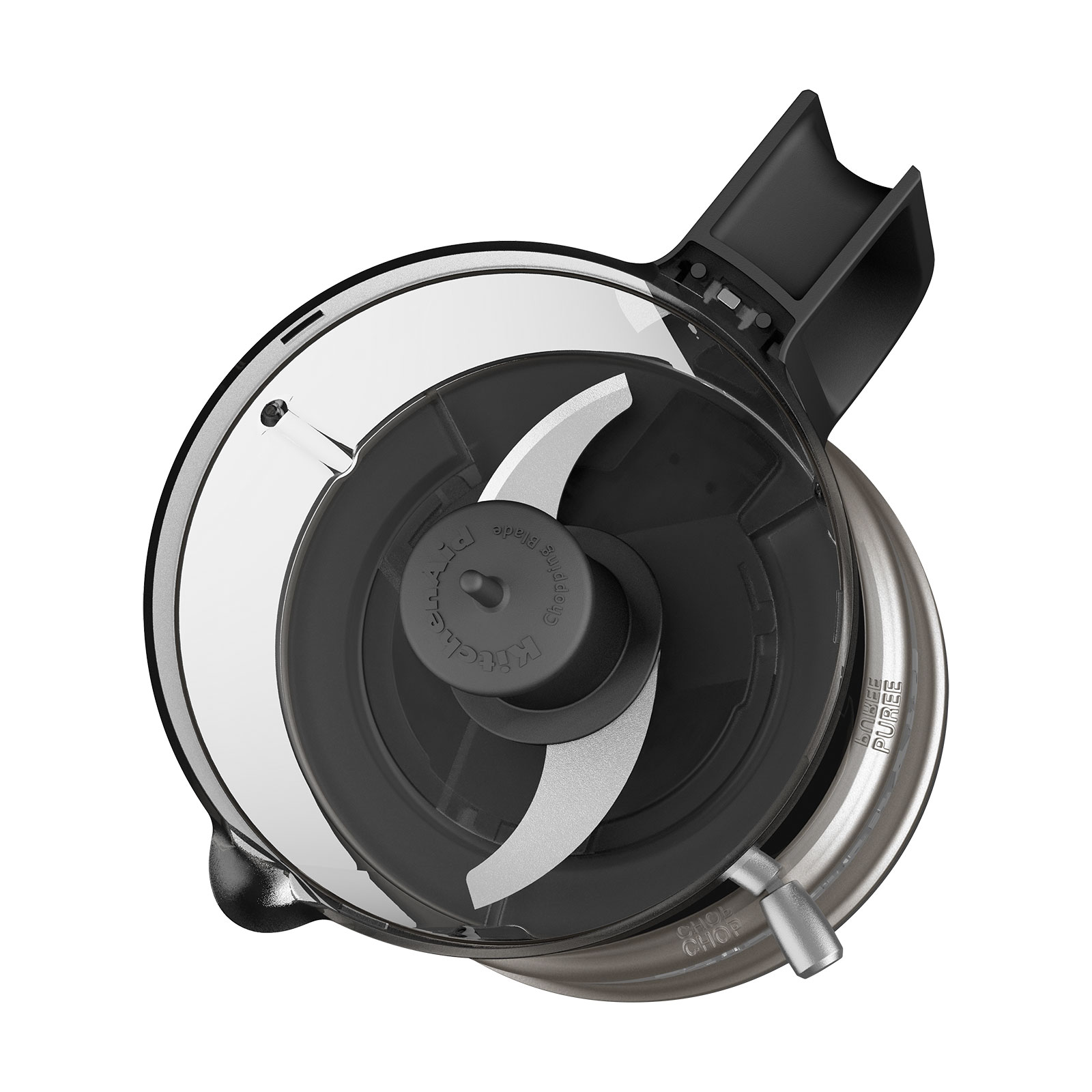 KitchenAid Zerhacker 0,83ltr. kontur silber