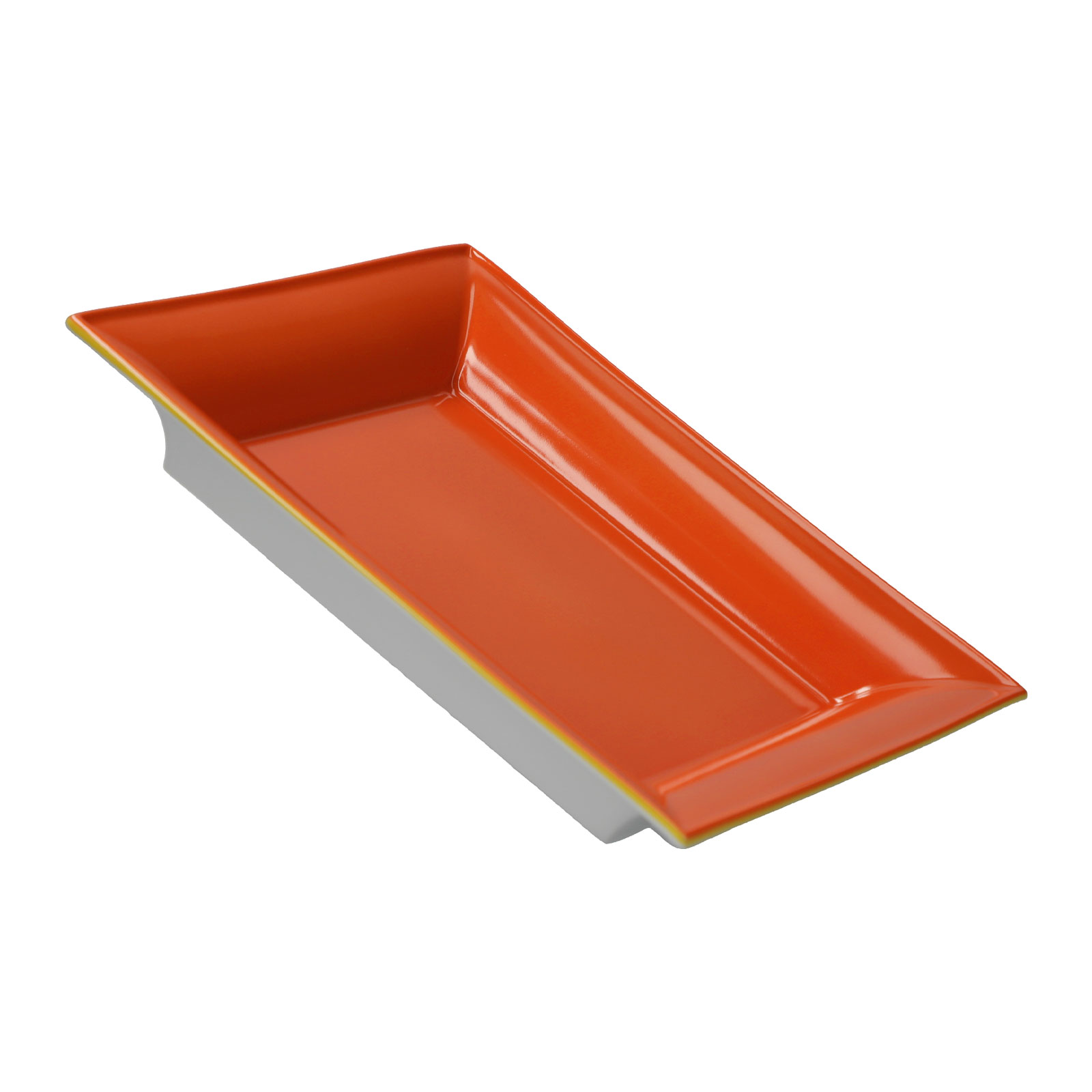 KPM -  Berlin Vide Poche Polychrome orange