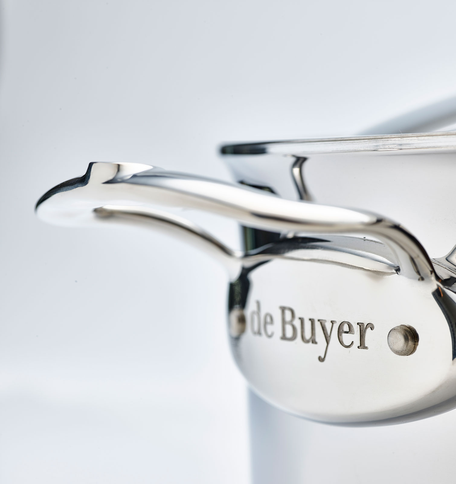 de Buyer Affinity Bratentopf mit Deckel 24cm Edelstahl