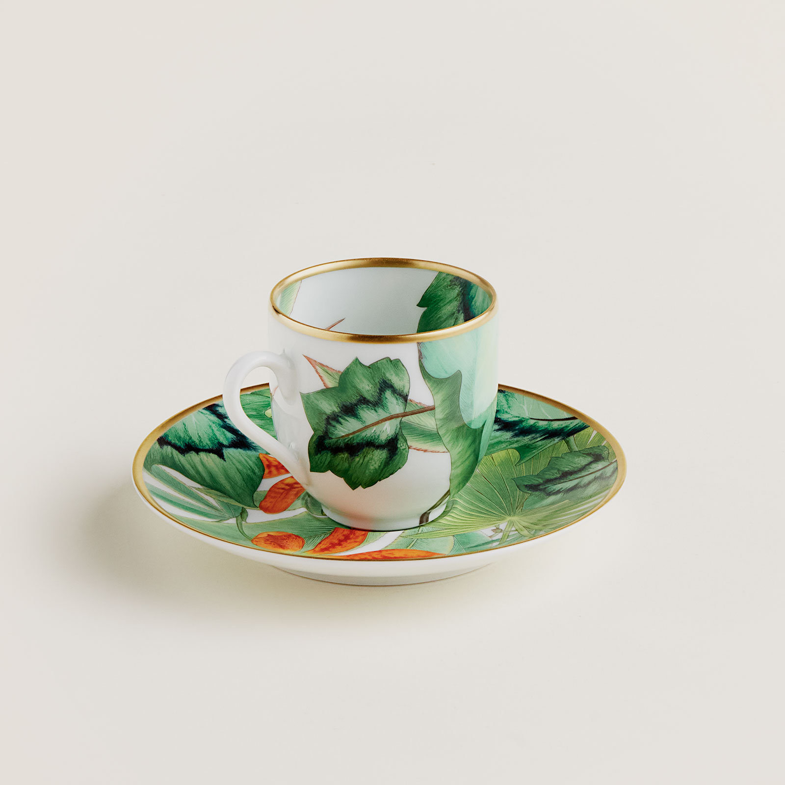 HERMÈS Paris Passifolia Espressotasse m. U. 0,10ltr.