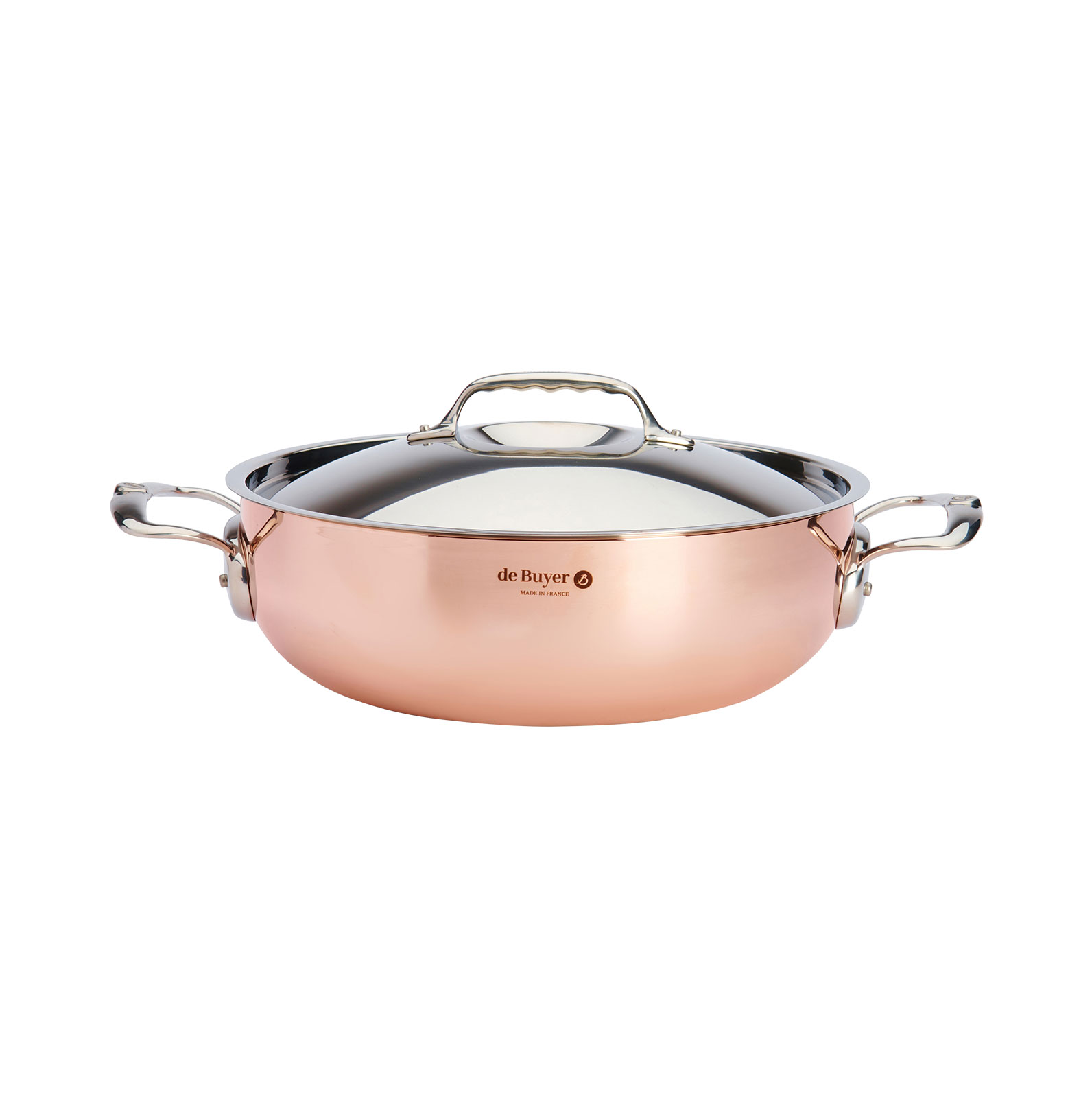de Buyer Prima Matera Kupfer Bratentopf konisch m. D. 28cm