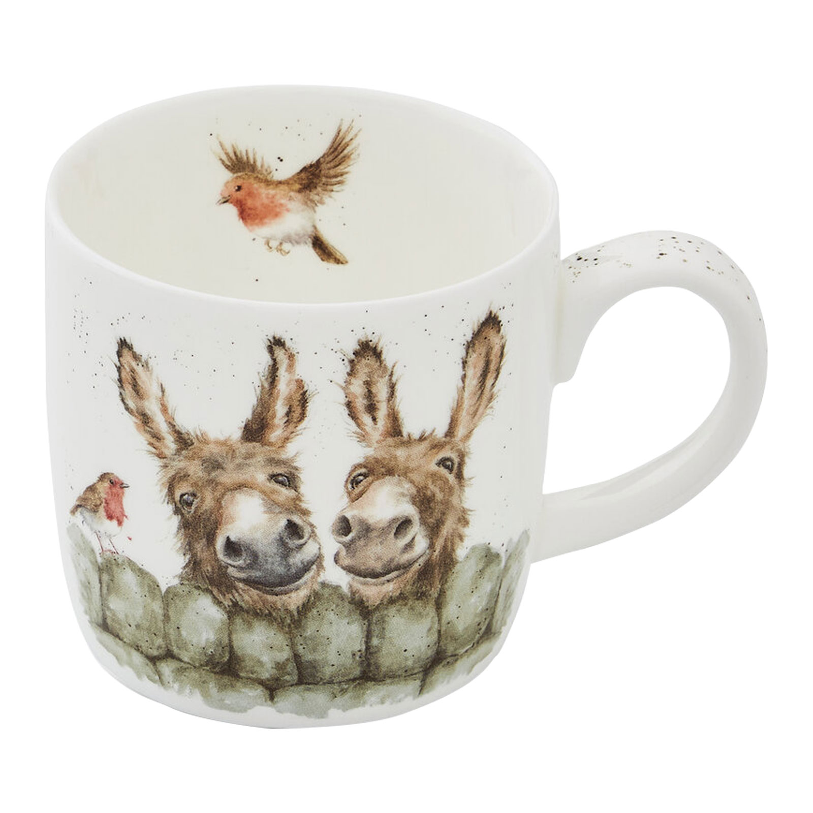 Royal Worcester Wrendale Designs Becher Hee Haw / Esel