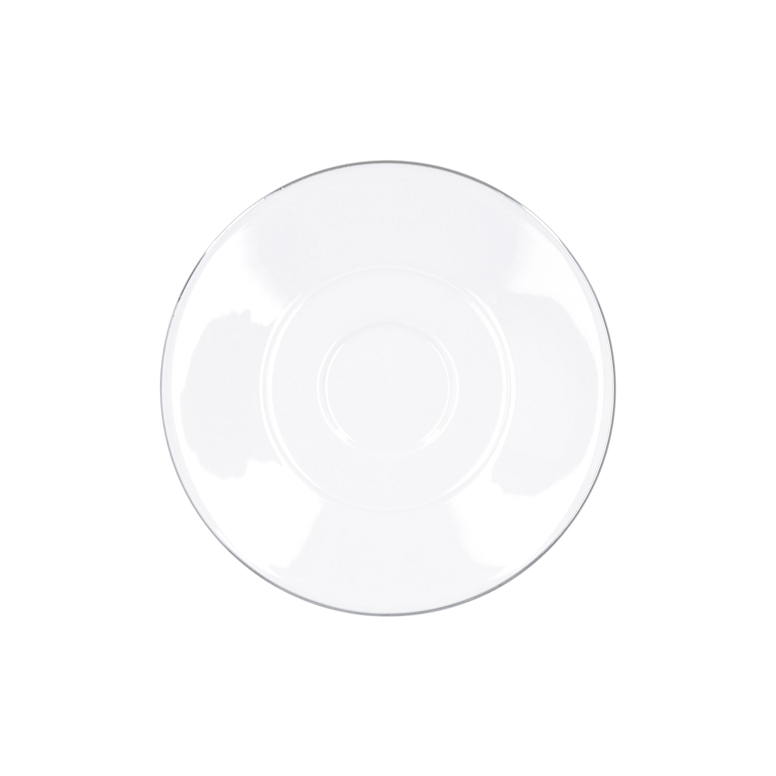 KPM -  Berlin Urania Platinrand Espresso-Untertasse