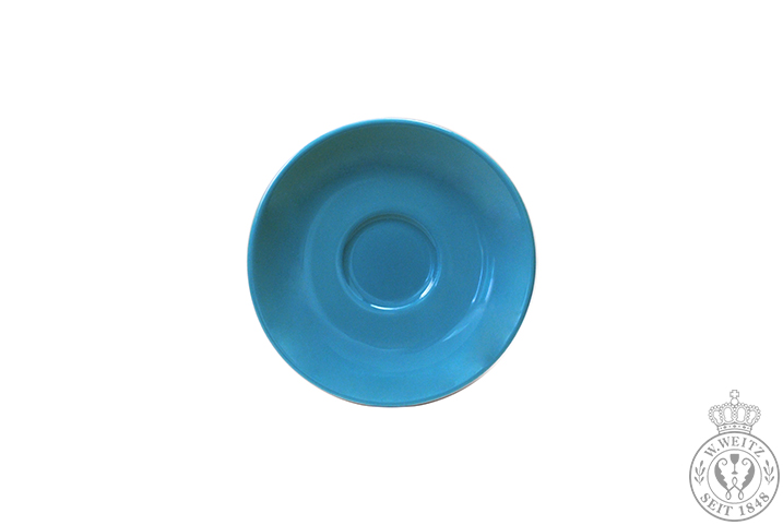 Dibbern Solid Color vintage blue Espresso-Untertasse