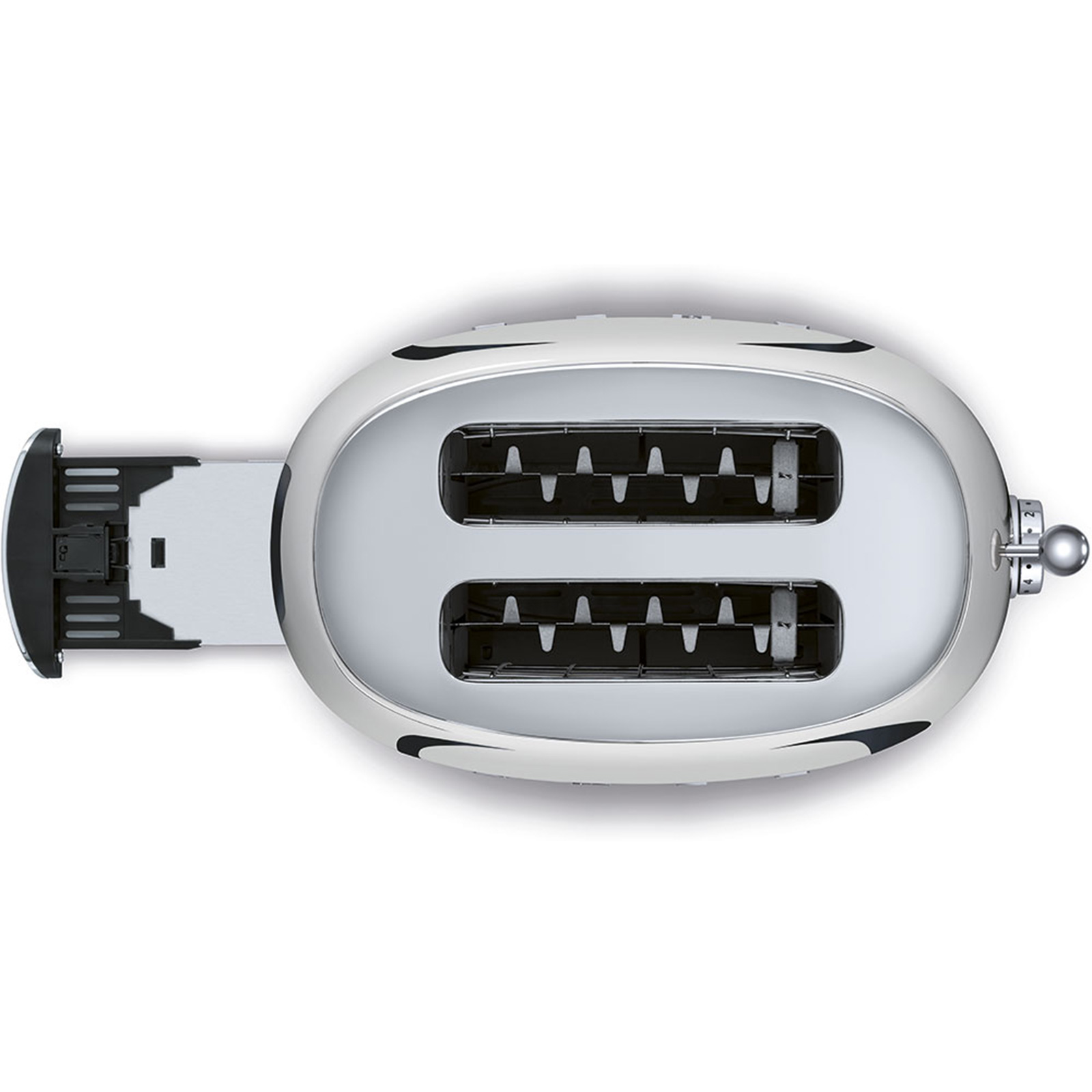 Smeg 50's Retro Style Toaster 2-Scheiben schwarz