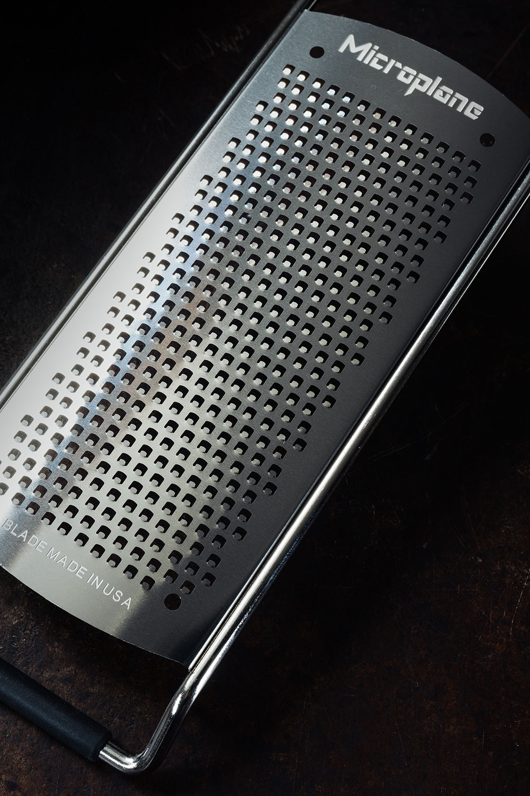 Microplane Gourmet Reibe fein schwarz
