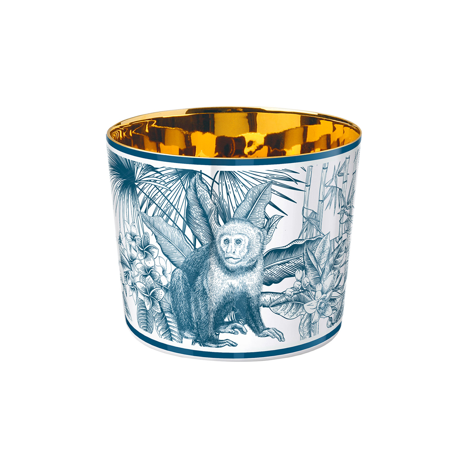 Sieger Fürstenberg Champagnerbecher Paraíso Blue Monkey