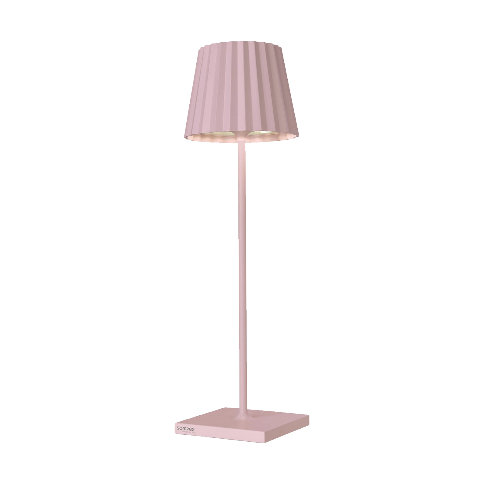Sompex Troll RC Akku-Tischleuchte pink
