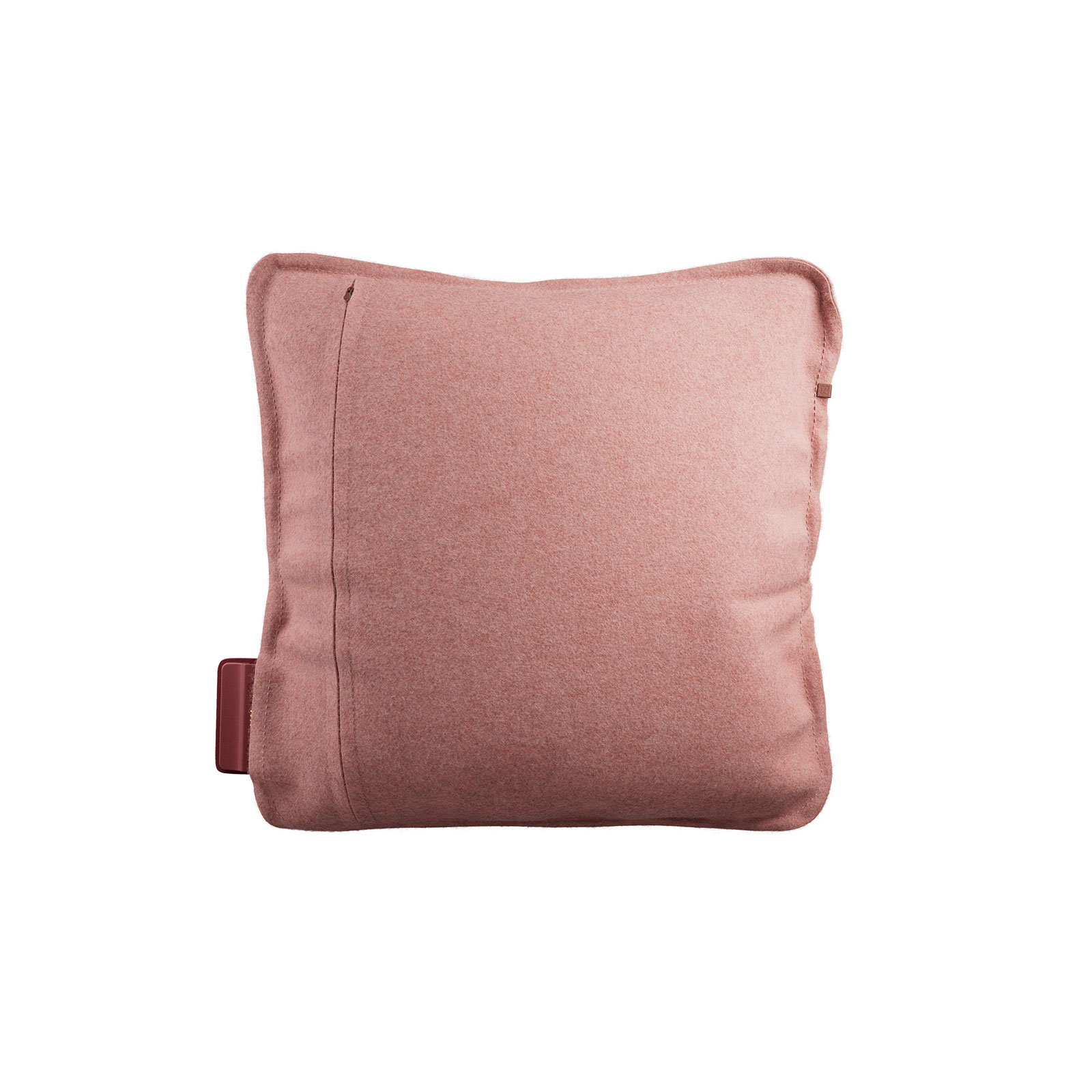 Die Rückseite des Ploov Heizkissens Original Rosa von Stoov.