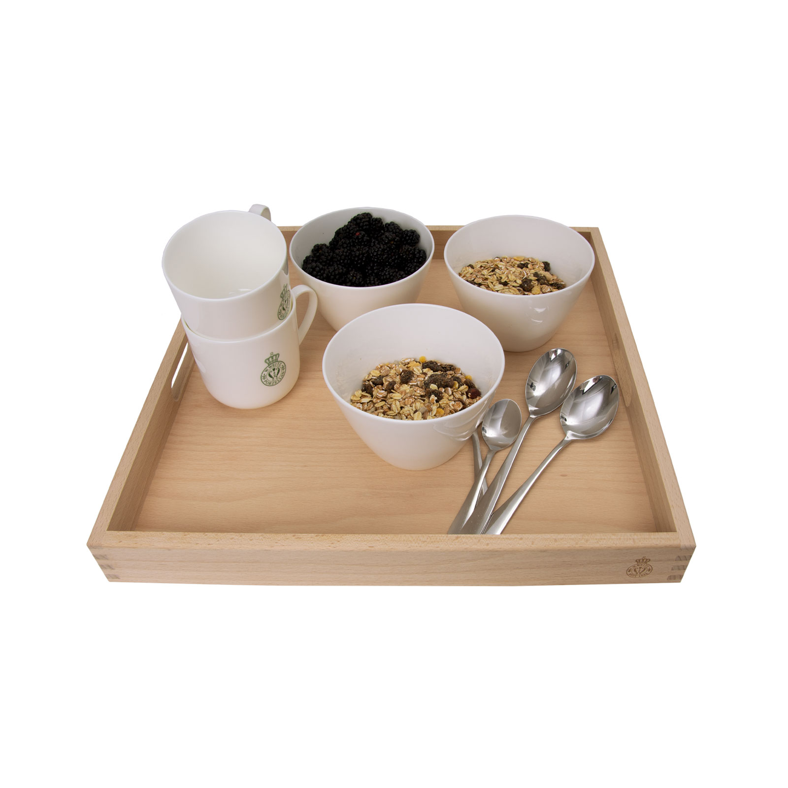 WEITZ Tablett 40x40cm Buche