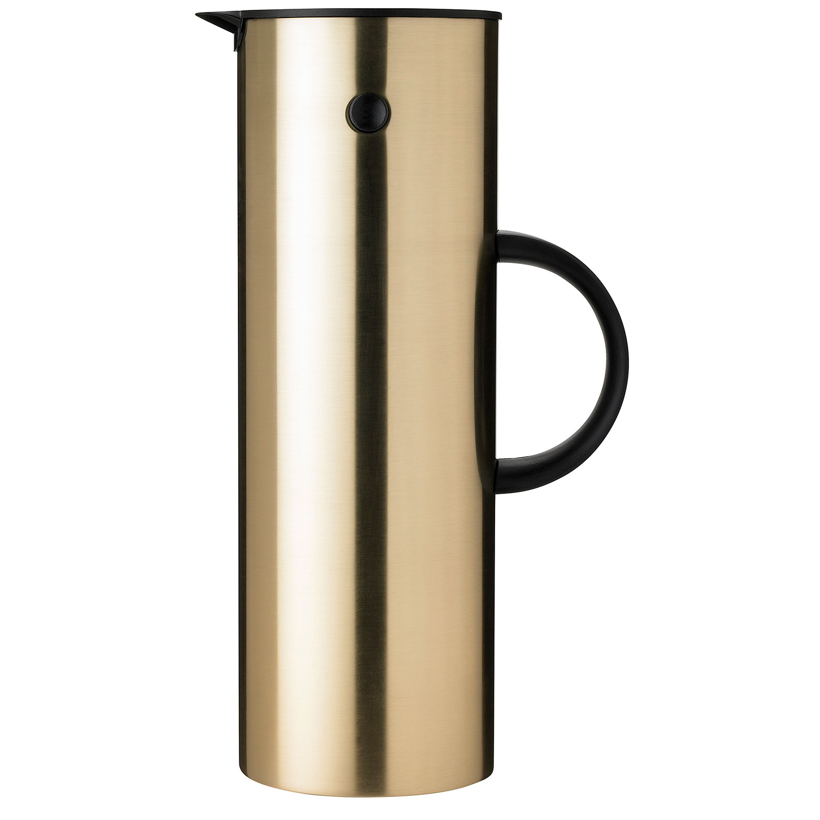 Stelton EM77 Isolierkanne 1ltr. brushed brass/ Messing