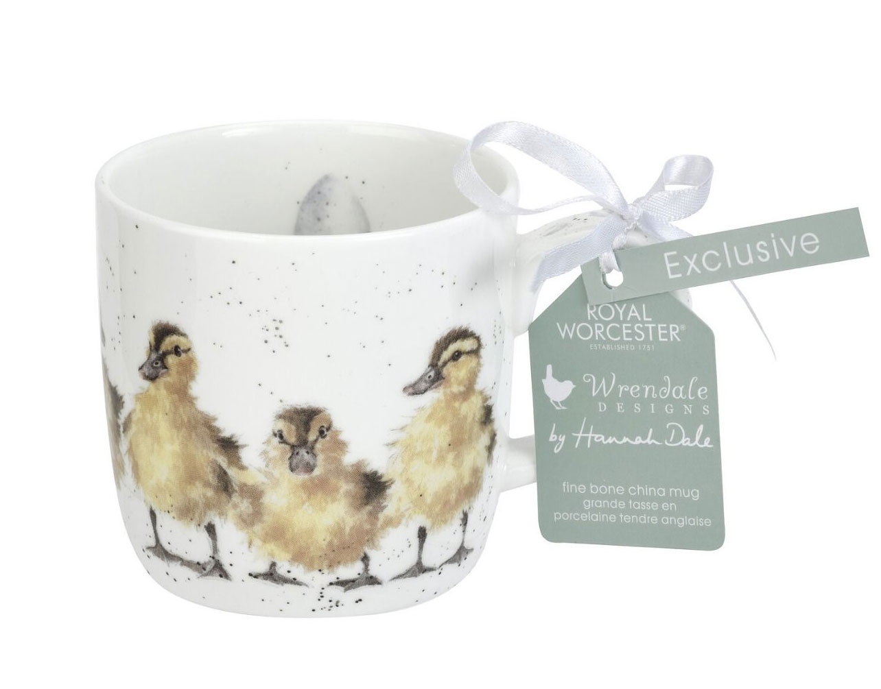 Royal Worcester Wrendale Designs Becher Just Hatched / Entenküken