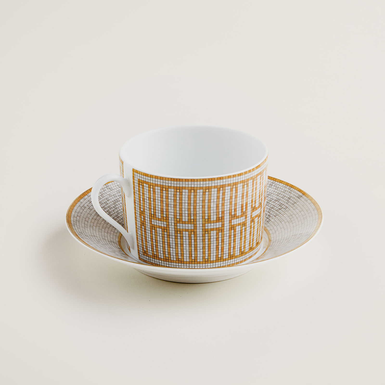 HERMÈS Paris Mosaïque au 24 Gold Frühstückstasse m.U. 0,34ltr.