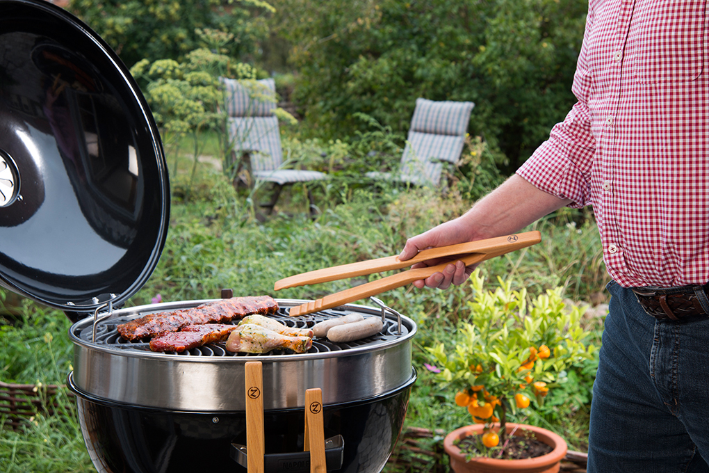 Zetzsche Greta Grillzange 46cm Buche