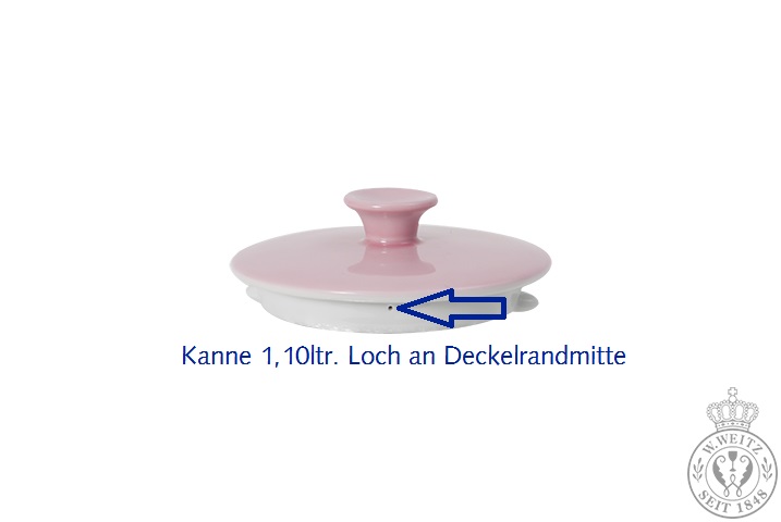 Dibbern Solid Color anthrazit Deckel für Teekanne 1,10ltr.