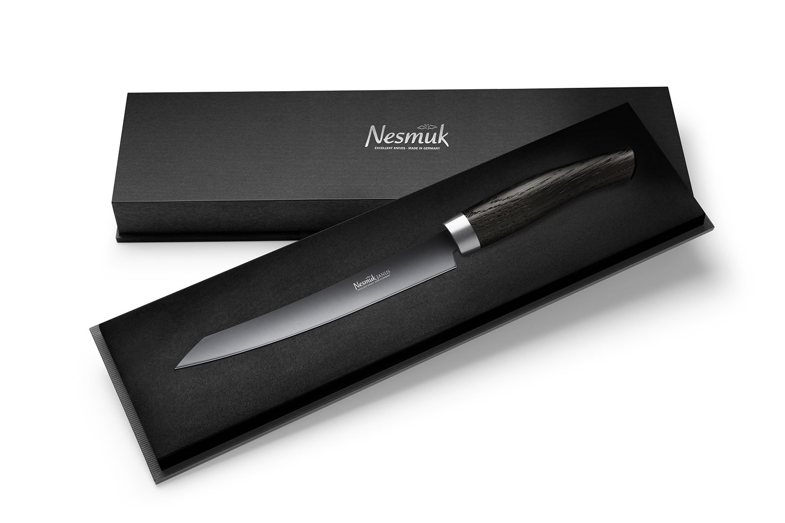 Nesmuk Janus Slicer 16cm Mooreiche