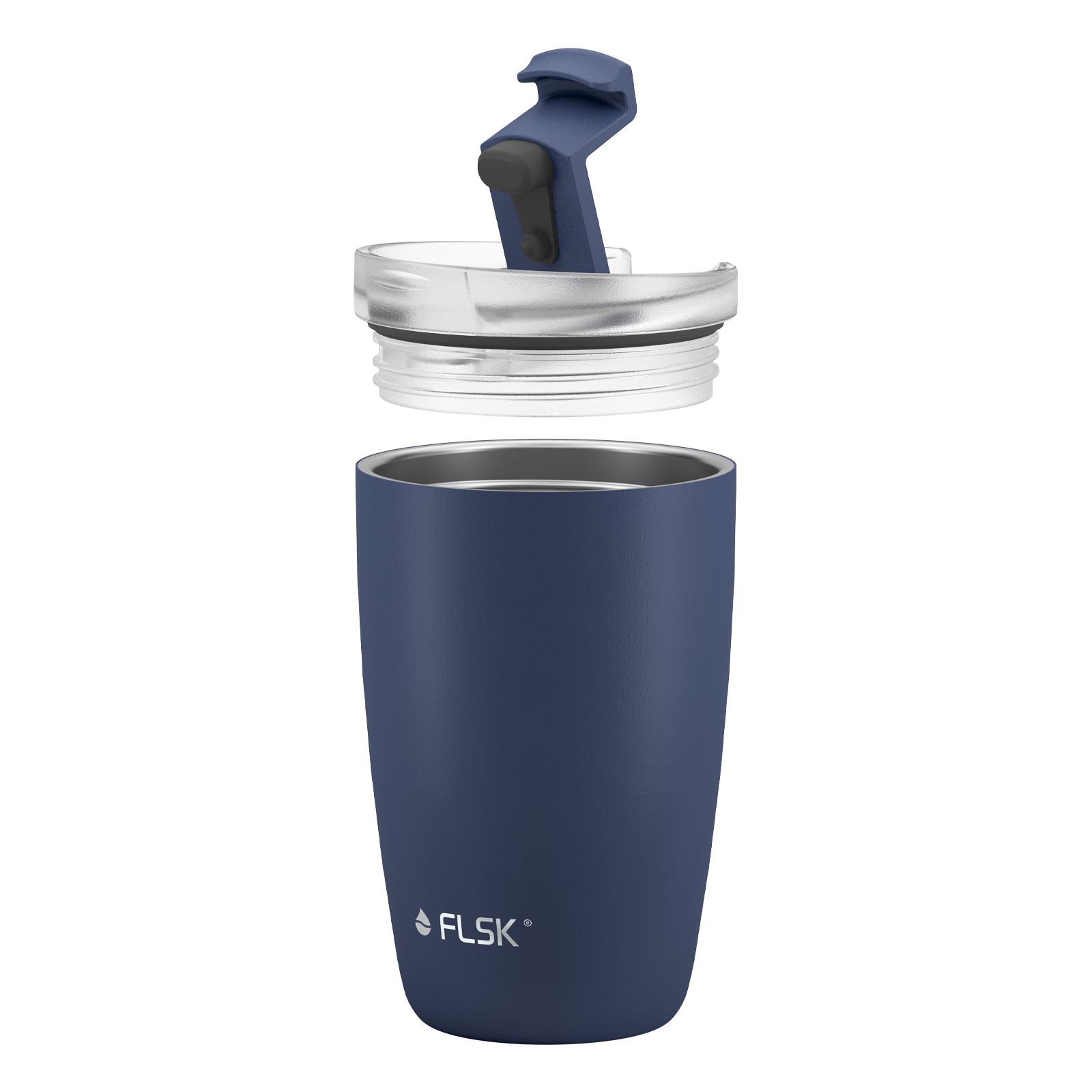FLSK CUP Coffee To Go Becher 0,35ltr. midnight/blau
