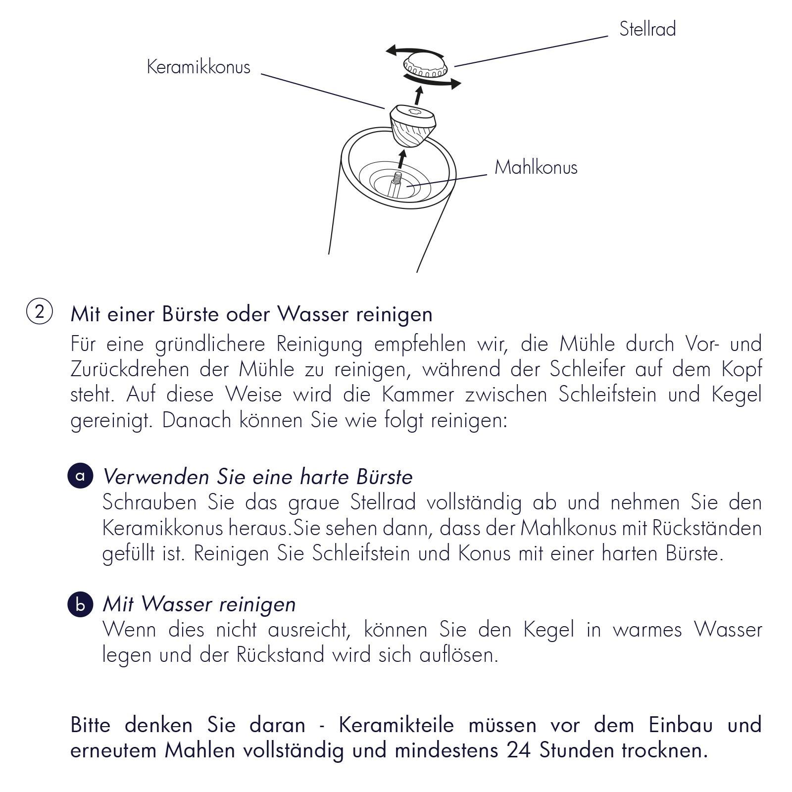 KPM -  Berlin LAB Gewürzmühle hell Eiche