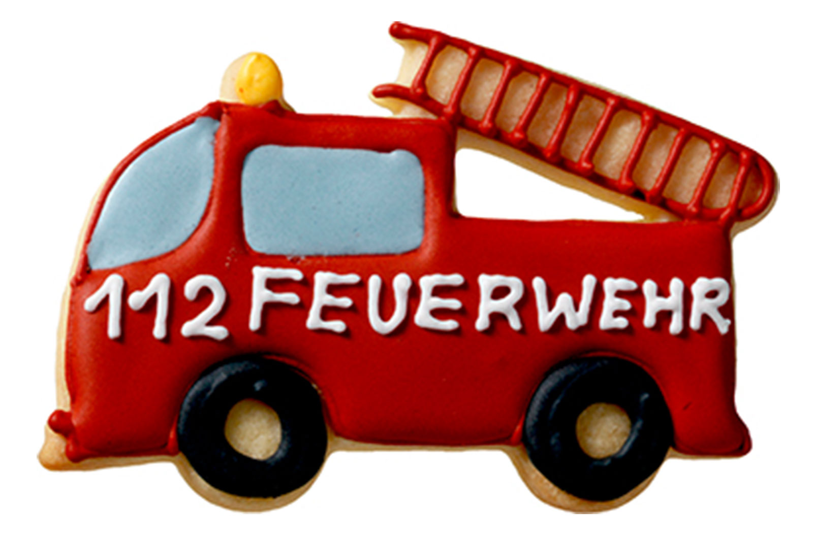 RBV Birkmann Ausstecher Feuerwehrauto mit Innenprägung 9,0cm Edelstahl