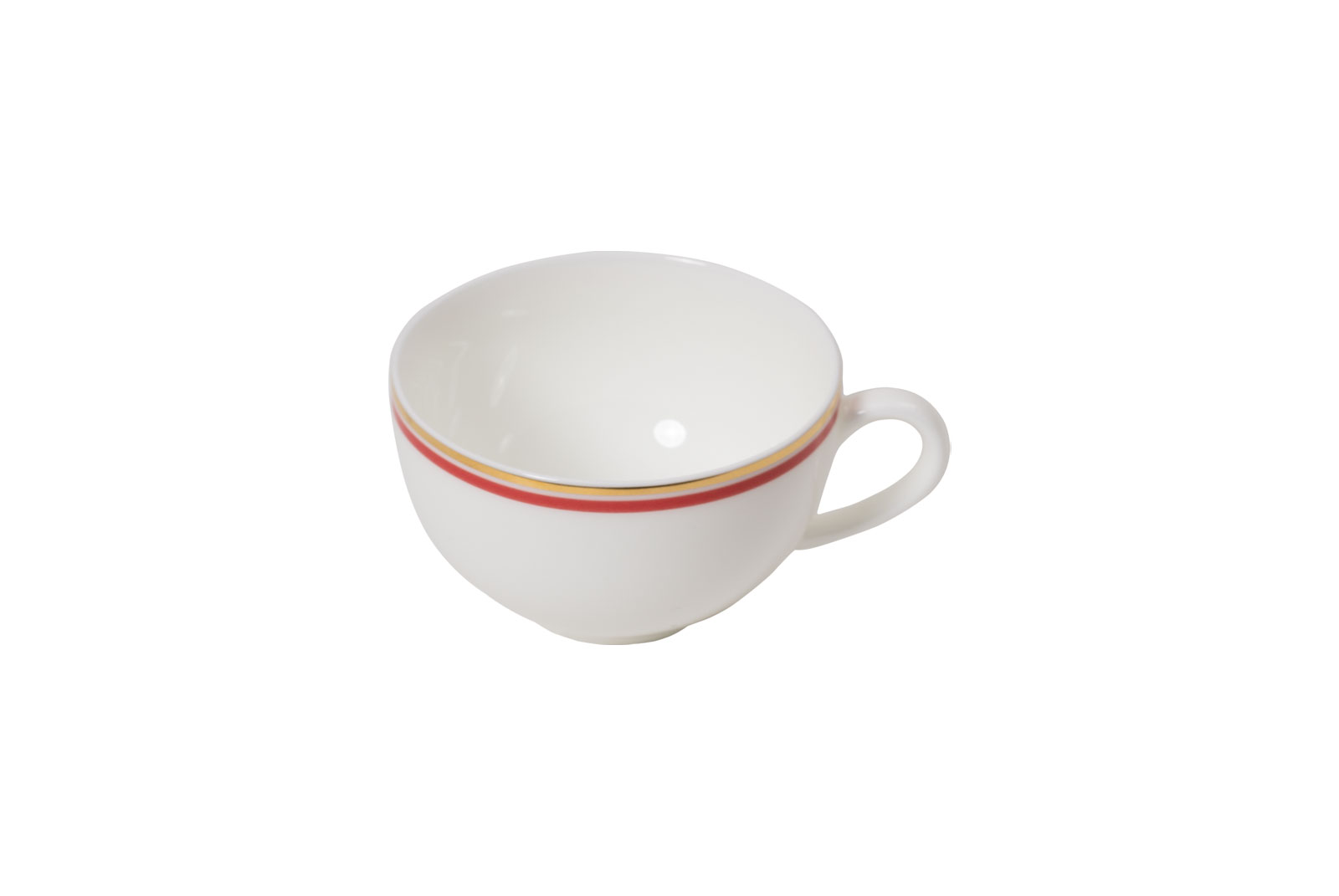Die Espresso_Obertasse rot der Dibbern Serie Capri