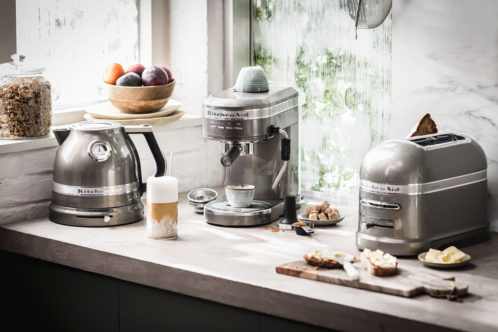 KitchenAid Artisan Toaster 2-Scheiben medaillon silber