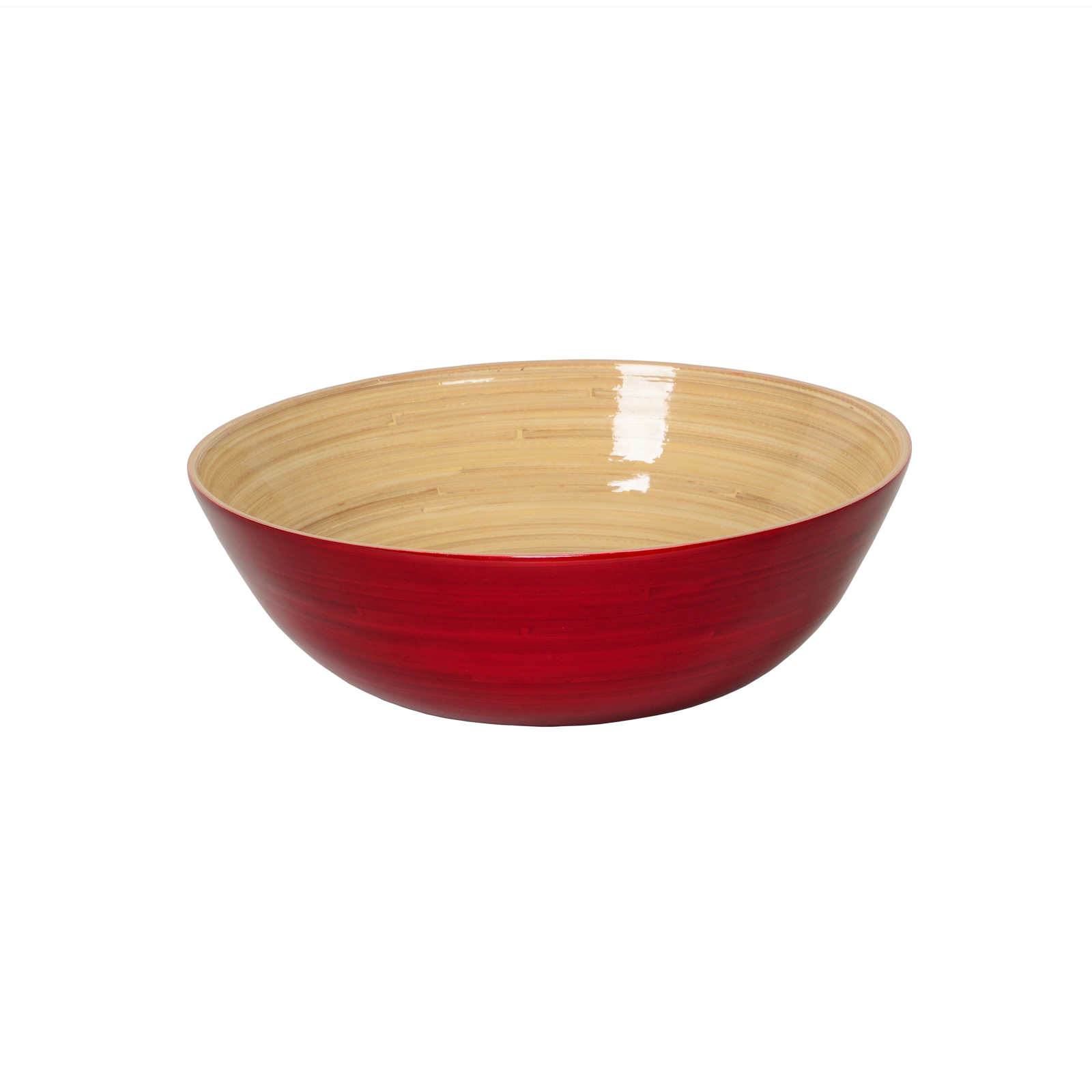 albert L. Bambus-Schüssel flach 30cm rot