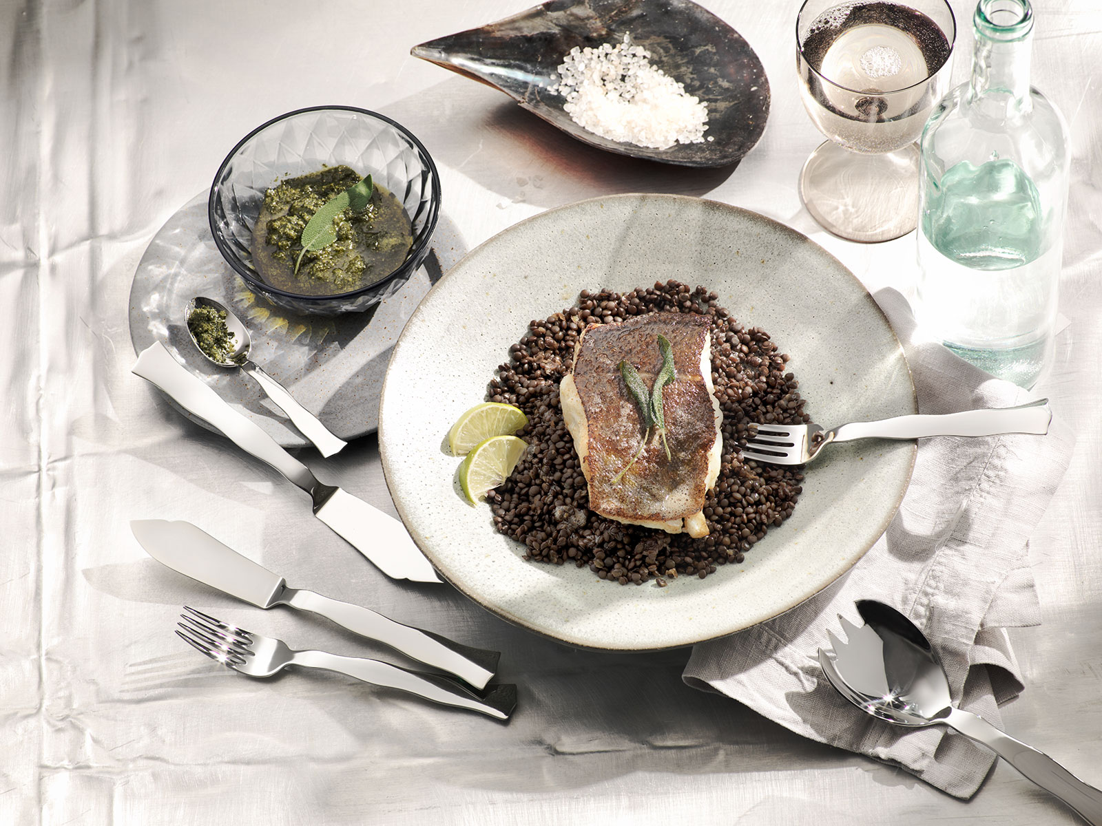 Robbe & Berking Lago Fischgabel 18/8 Edelstahl
