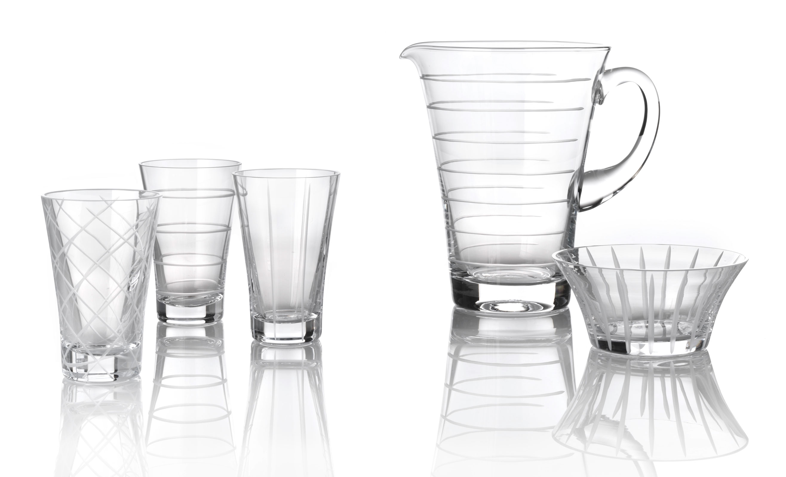 Dibbern Cipriani Krug 1,80ltr. Horizontalschliff klar