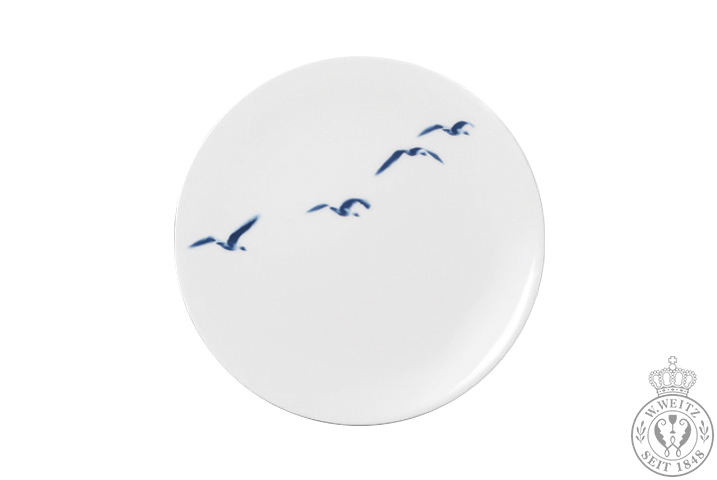 Dibbern Blue Birds Frühstücksteller