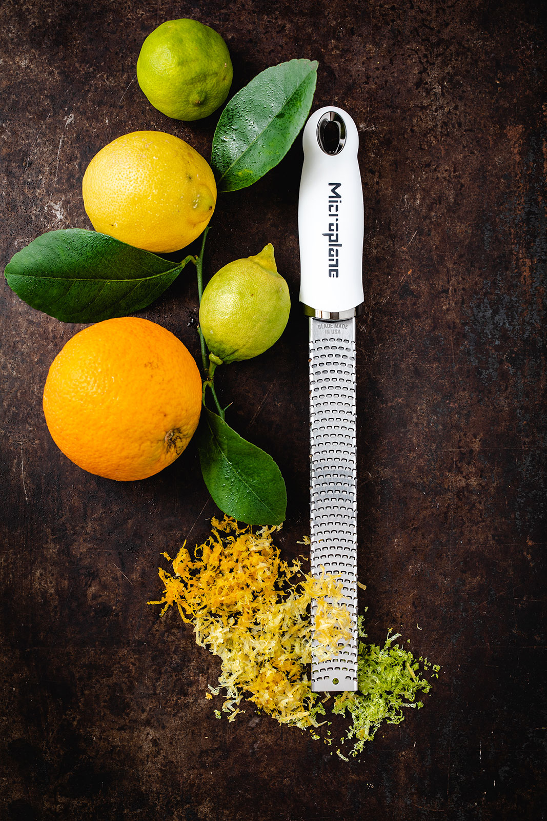 Microplane Premium Classic Reibe Zester weiß