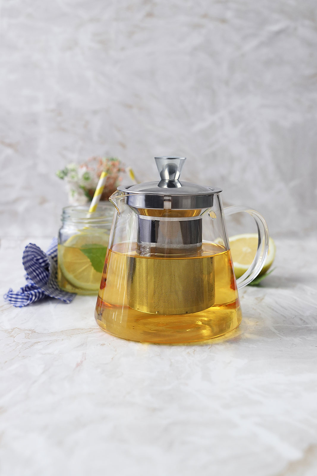 Cristel Oolong Teekanne 1,20ltr. Glas