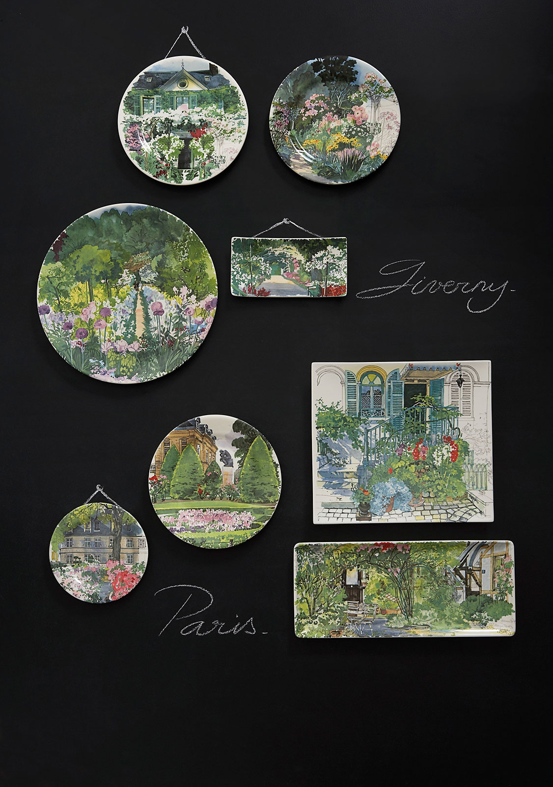 Gien Paris à Giverny Dessertteller 22cm Monet