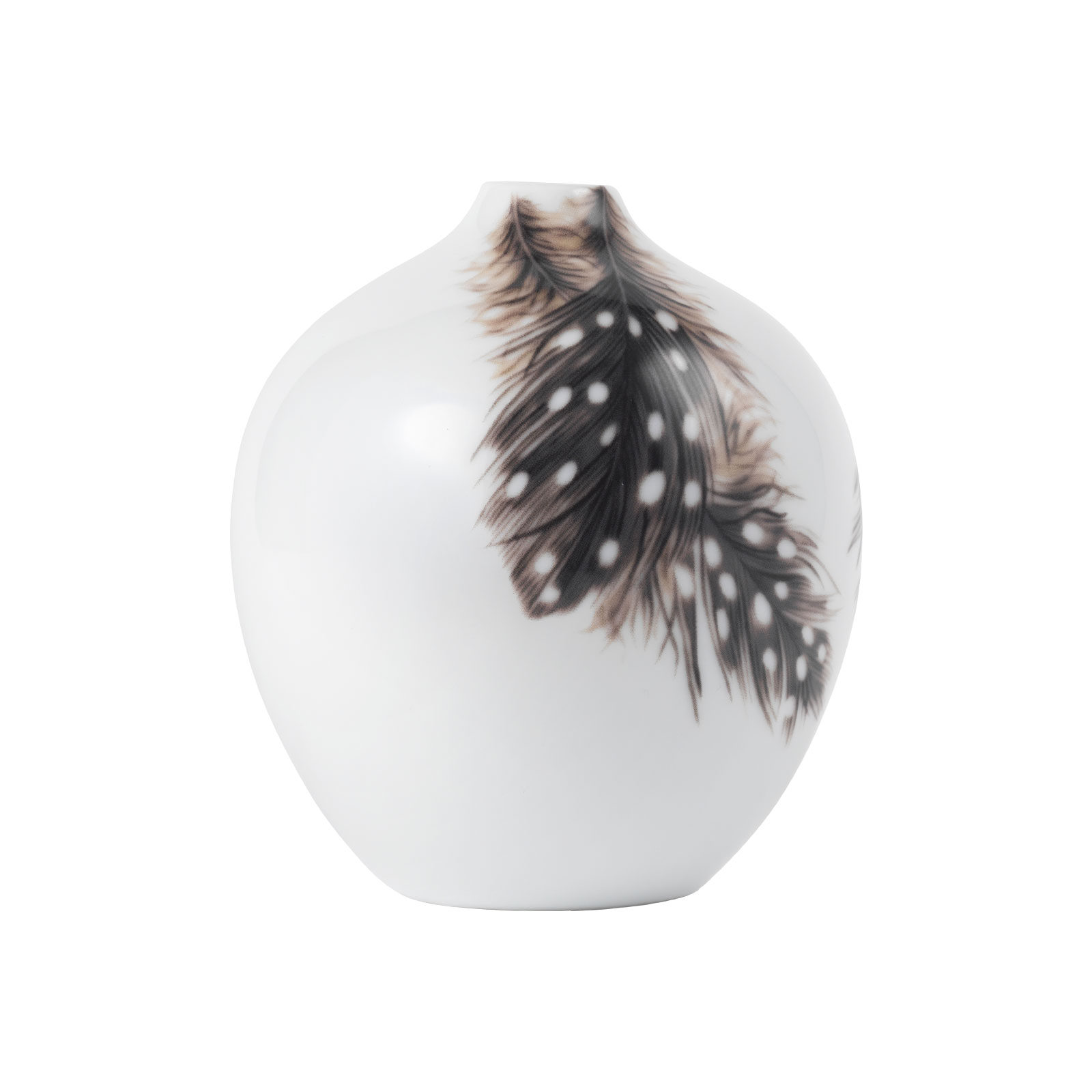 Royal Copenhagen Vase Guinea fowl/Perlhuhn Spring Collection 2025