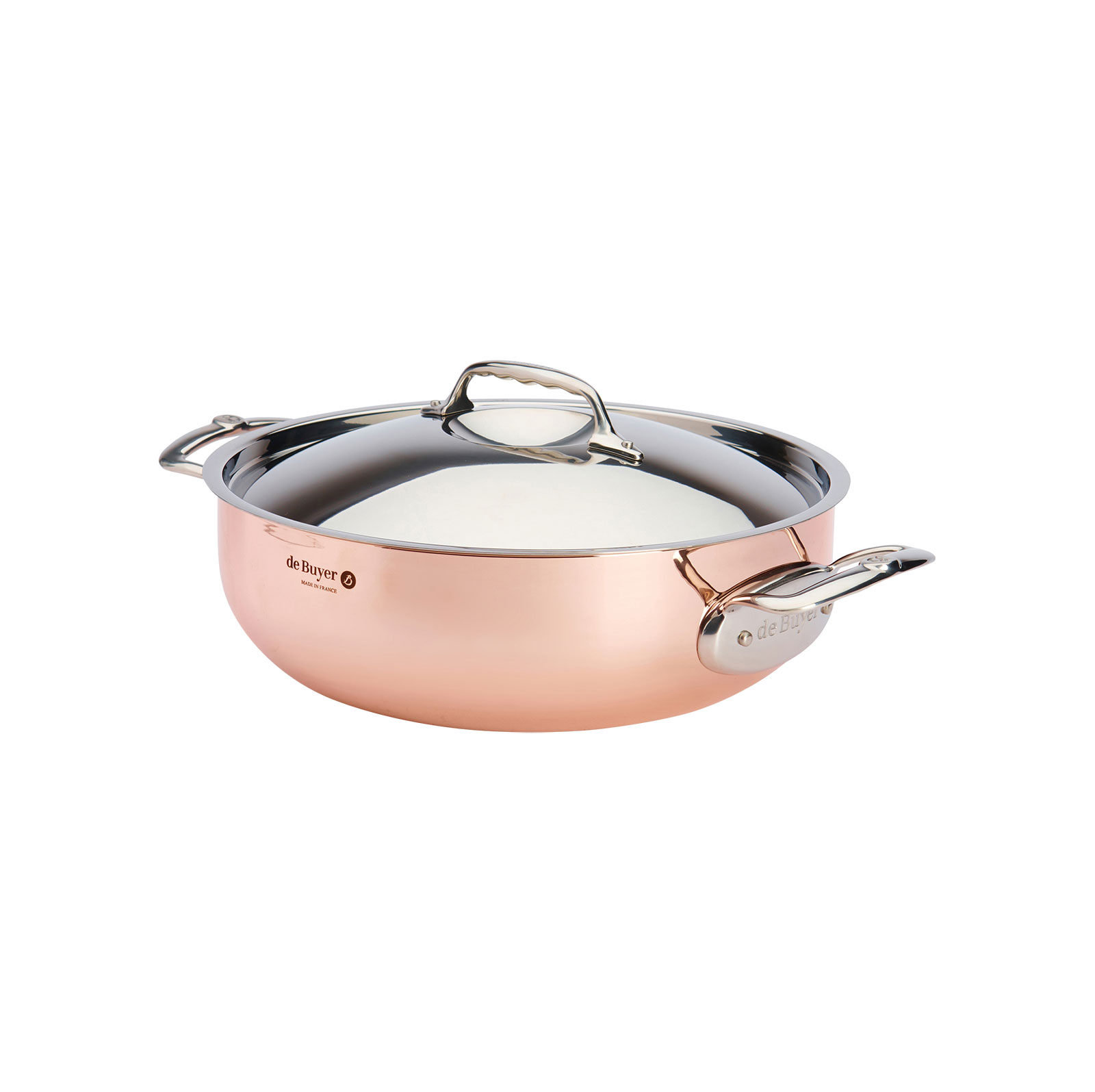 de Buyer Prima Matera Kupfer Bratentopf konisch m. D. 28cm